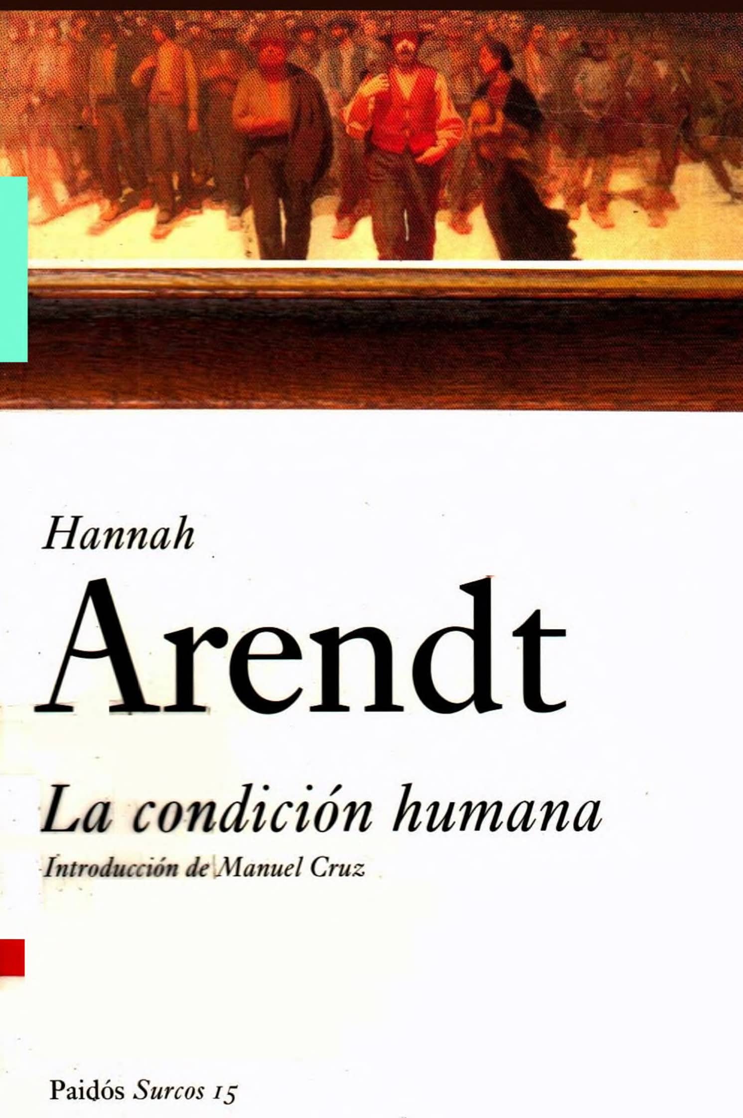 Portada La condición humana 