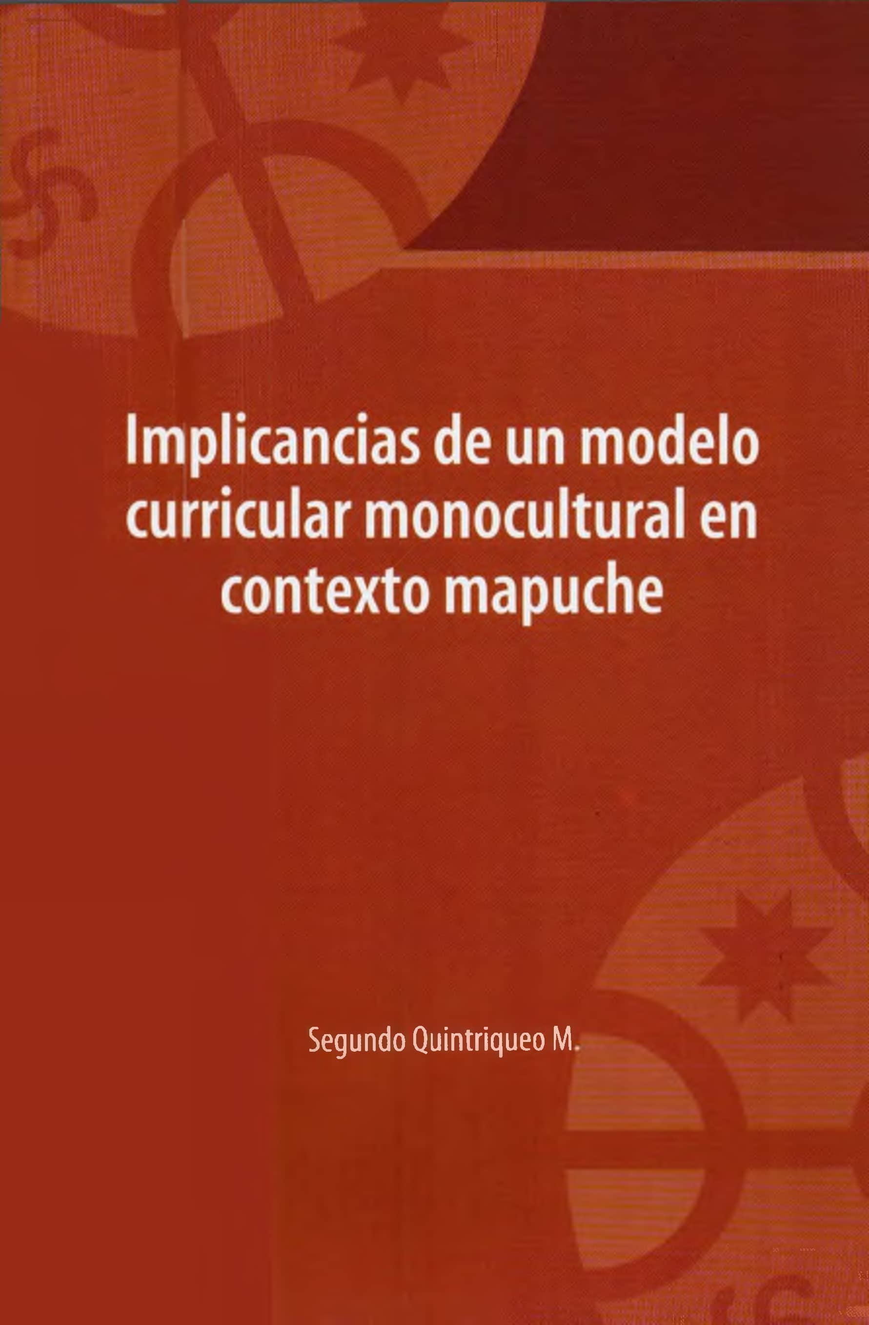 Portada Implicancias de un modelo curricular monocultural en contexto mapuche