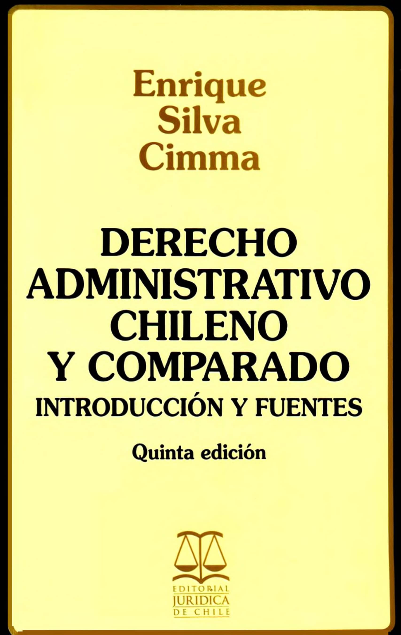 Portada Derecho administrativo chileno y comparado: introducción y fuentes