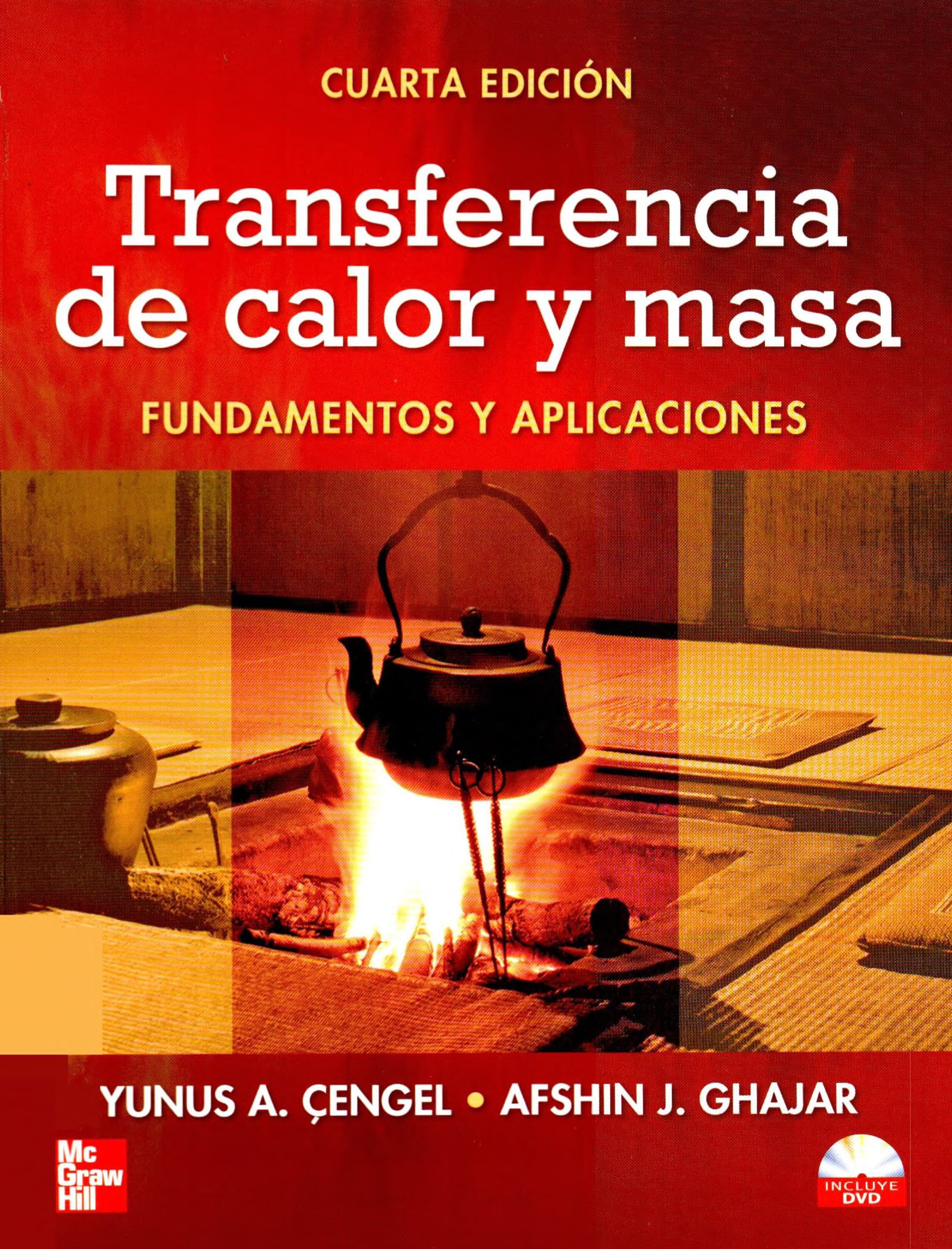 Portada Transferencia de calor y masa: fundamentos y aplicaciones
