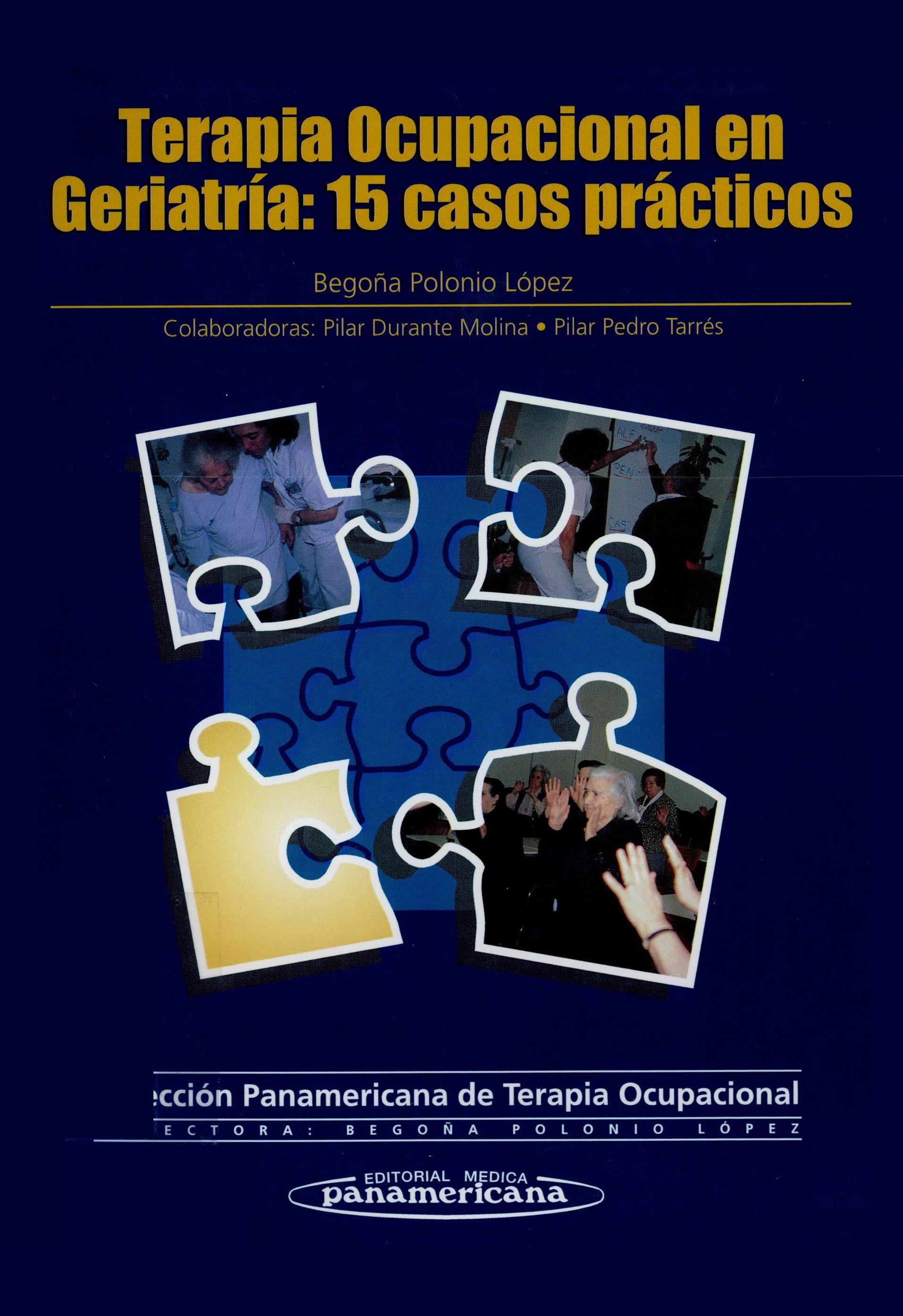 Portada Terapia ocupacional en geriatría: 15 casos prácticos