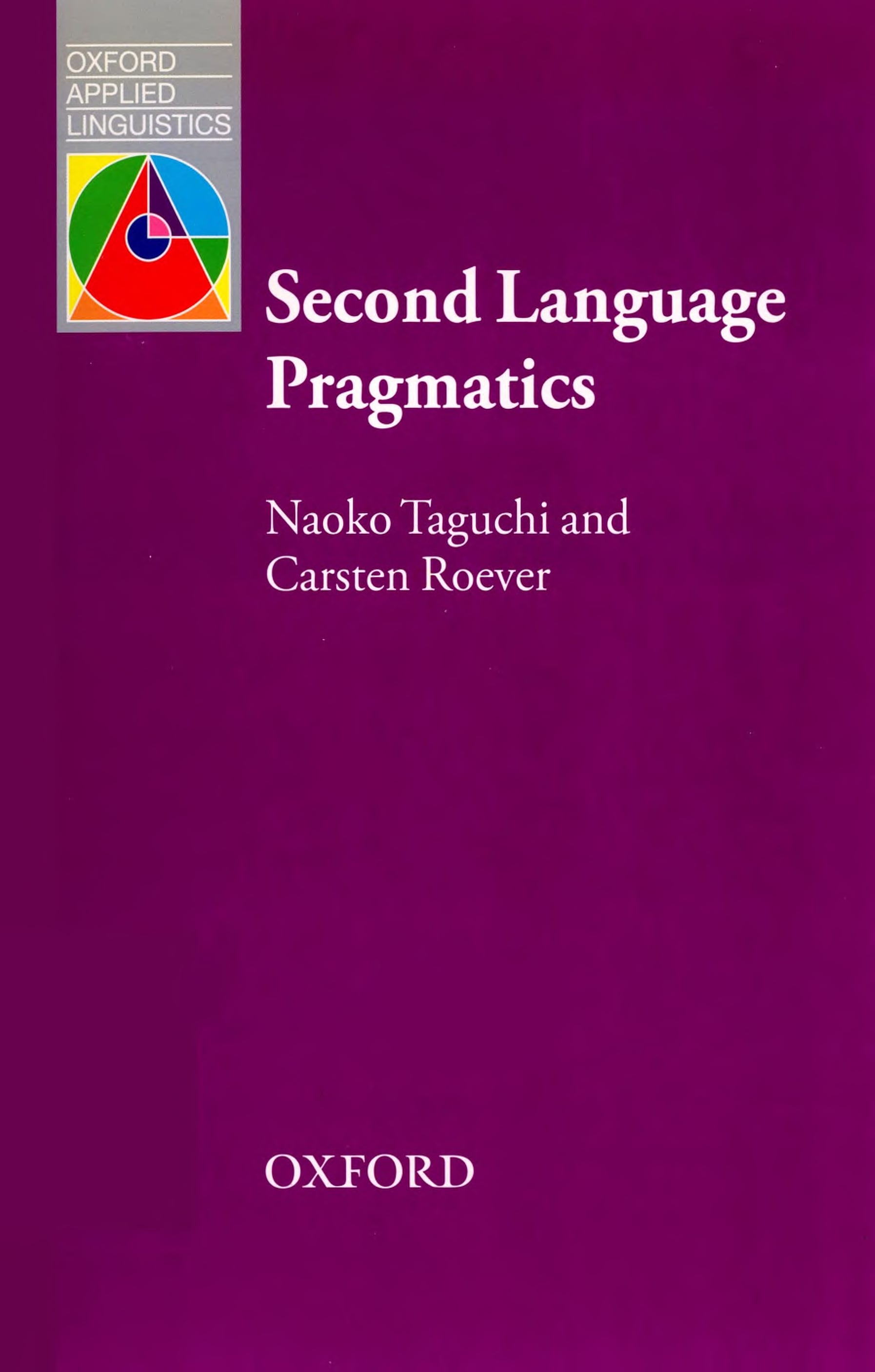 Portada Second Language Pragmatics 