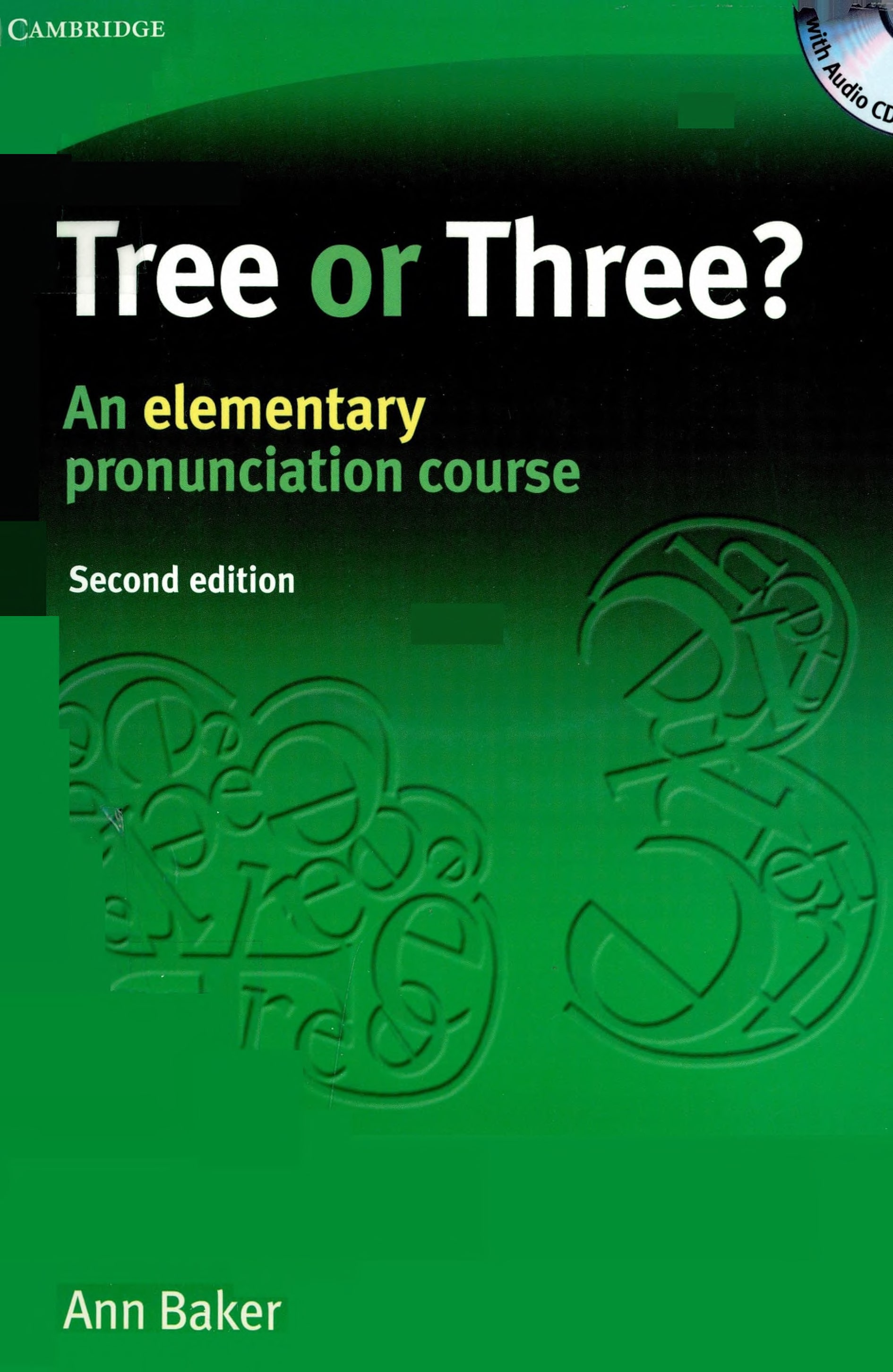 Portada Tree or Three?: An elementary pronunciation course