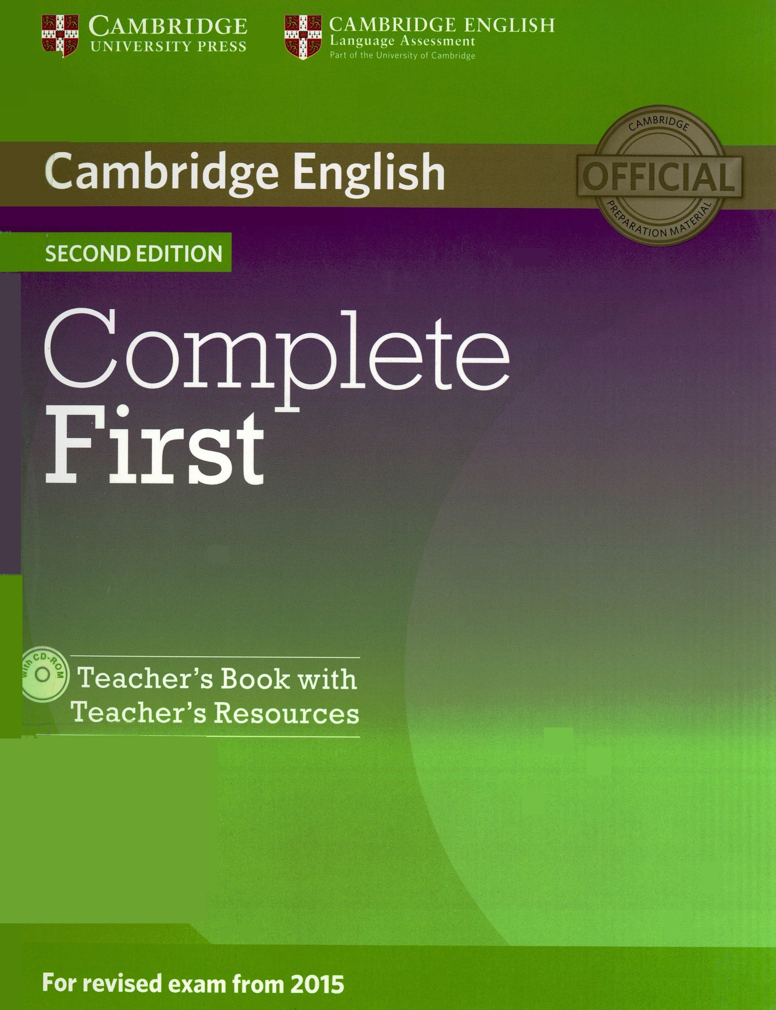 Portada Complete first V.2