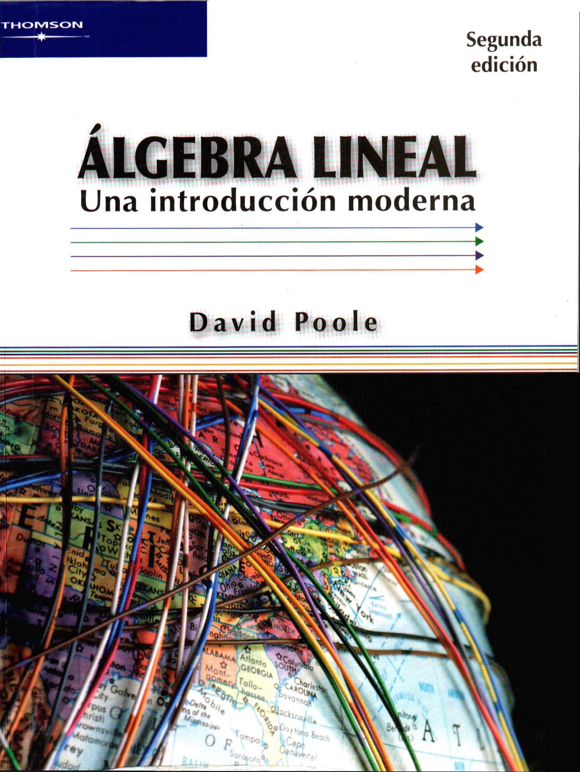 Portada Algebra lineal: una introducción moderna