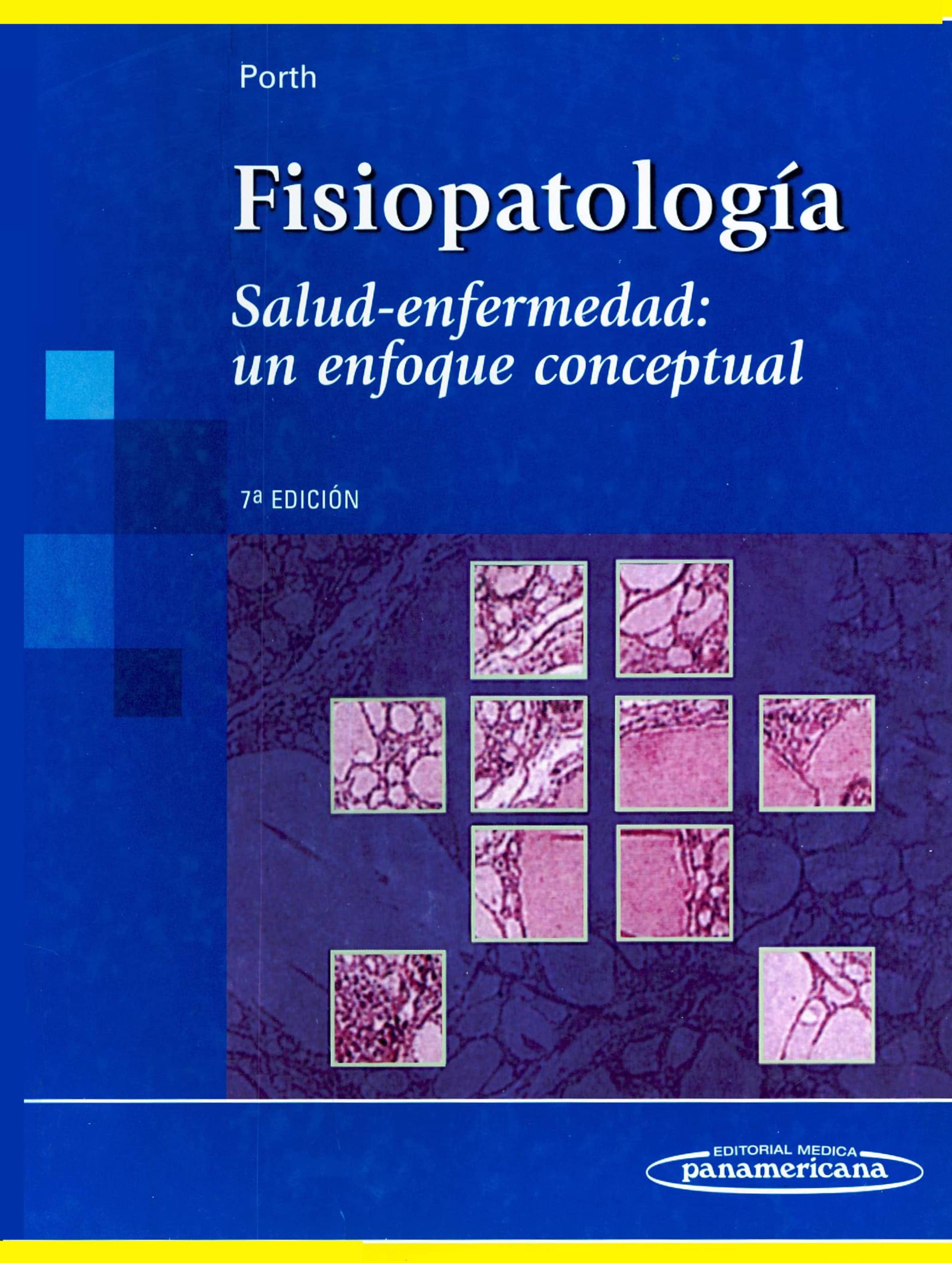 Portada Fisiopatología: salud-enfermedad: un enfoque conceptual