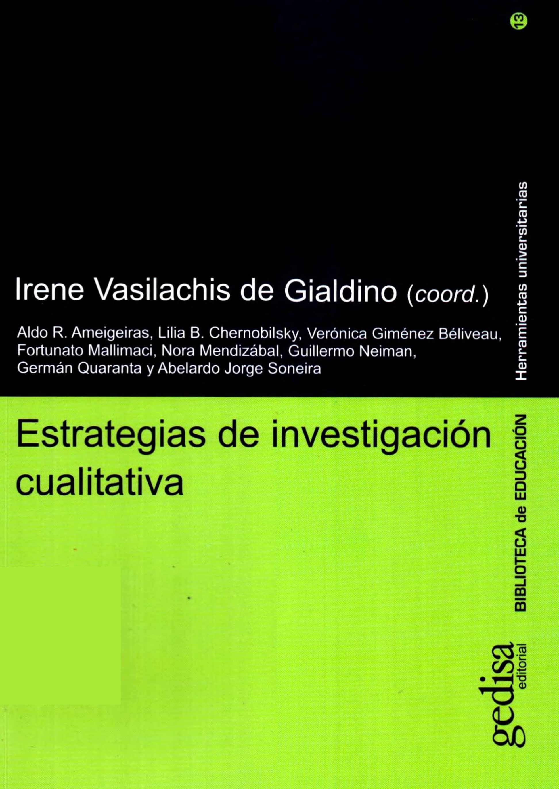 Portada Estrategias de investigación cualitativa