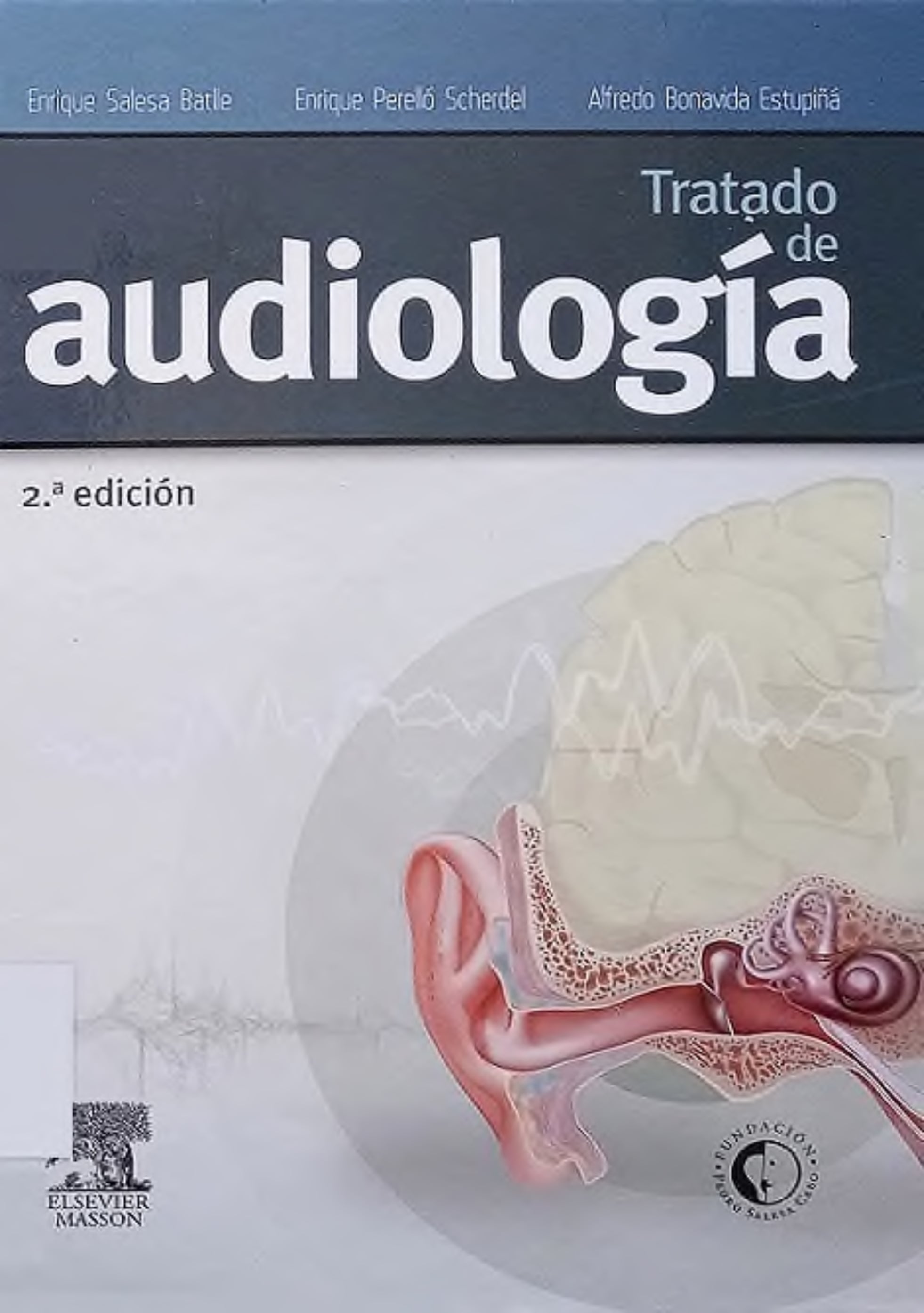 Portada Tratado de audiología 