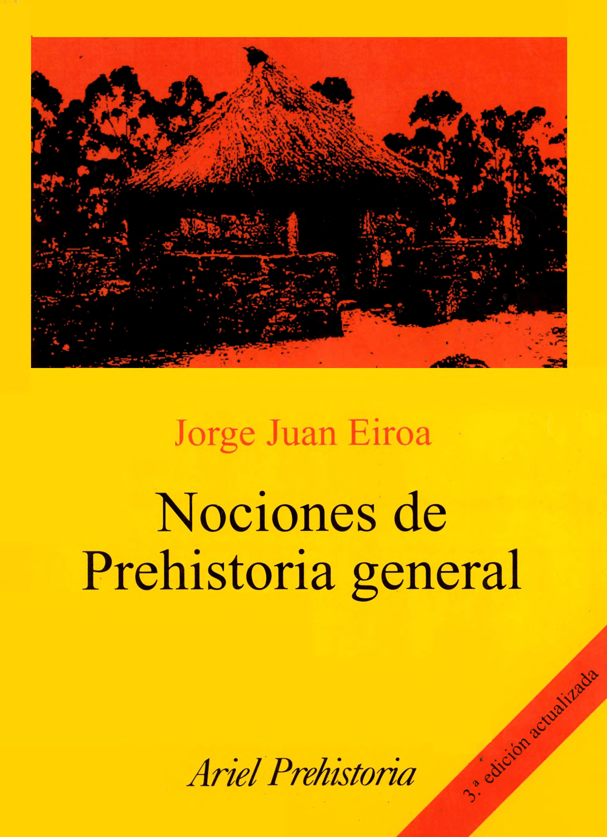 Portada Nociones de prehistoria general 