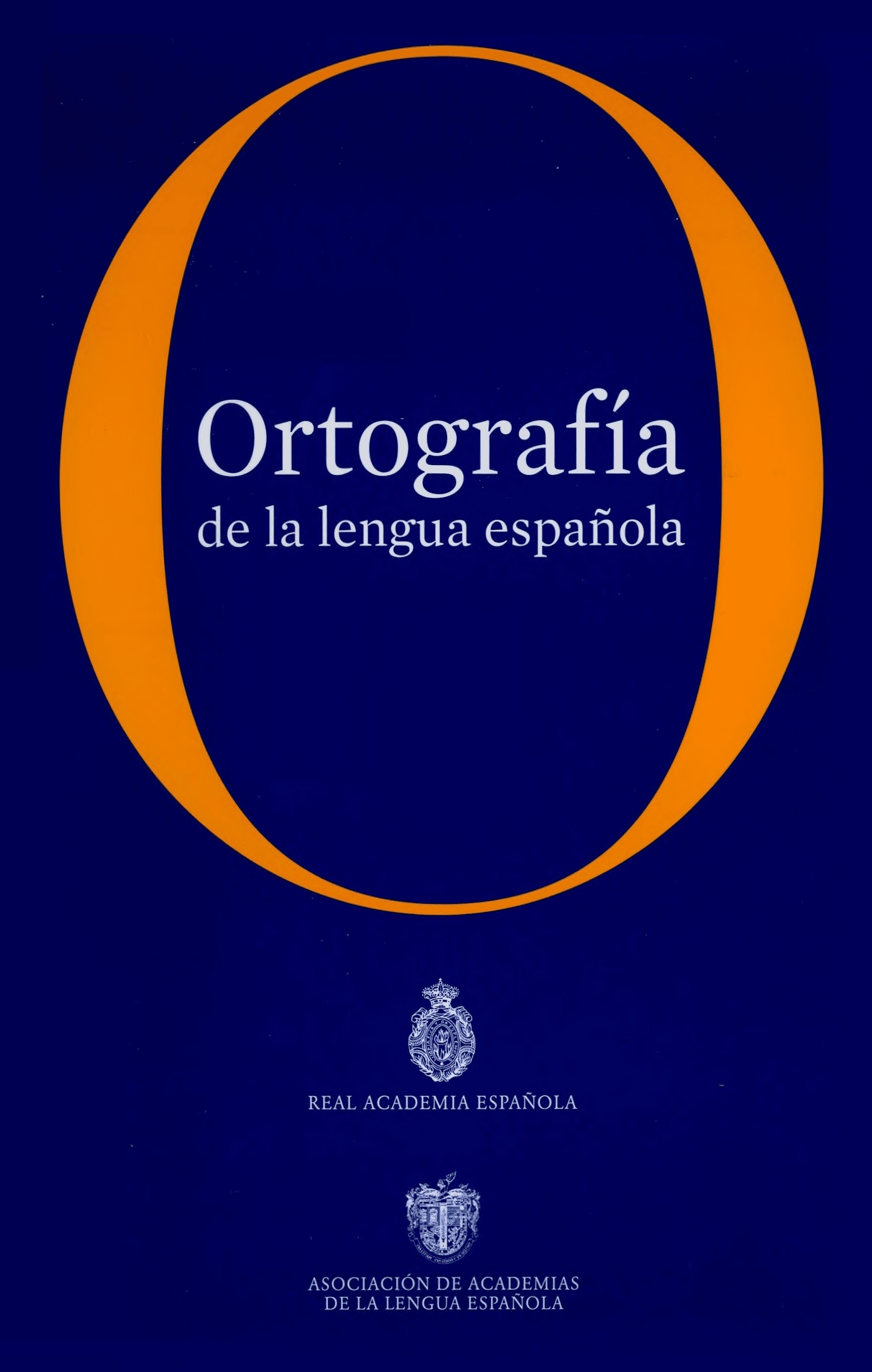 Portada Ortografía de la lengua española