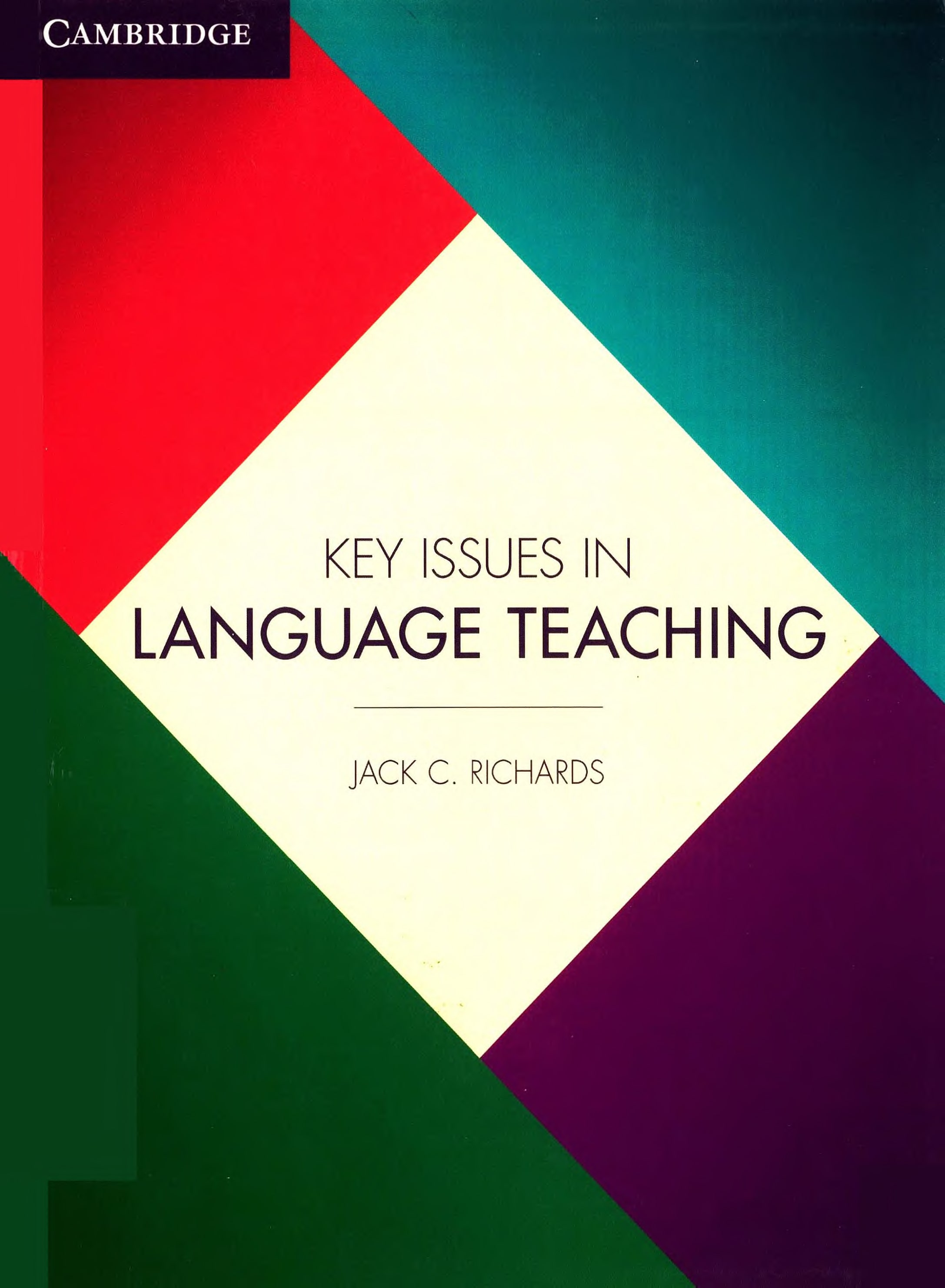 Portada Key issues in language teaching 