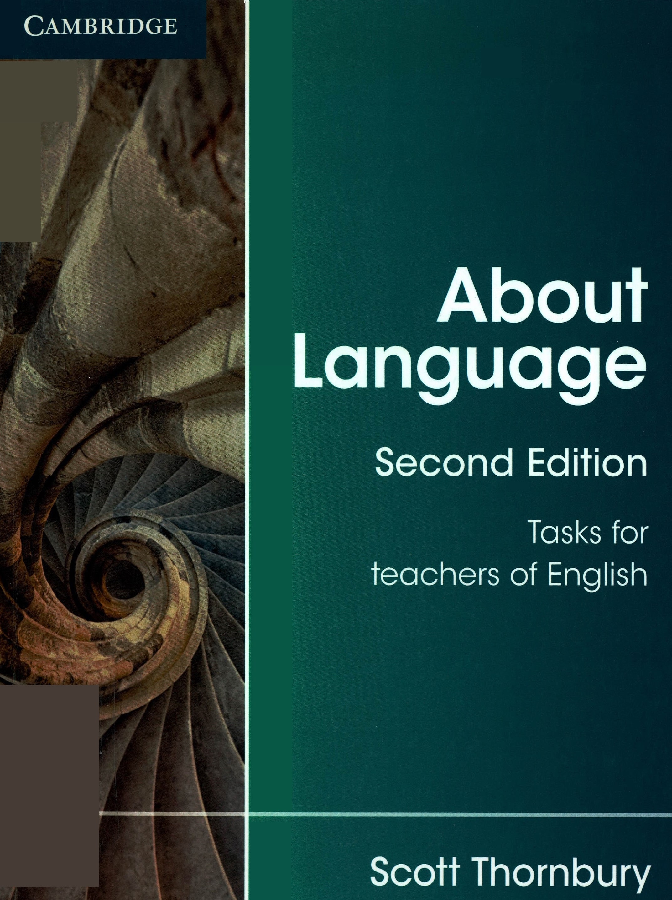 Portada About language: tasks for teachers of english