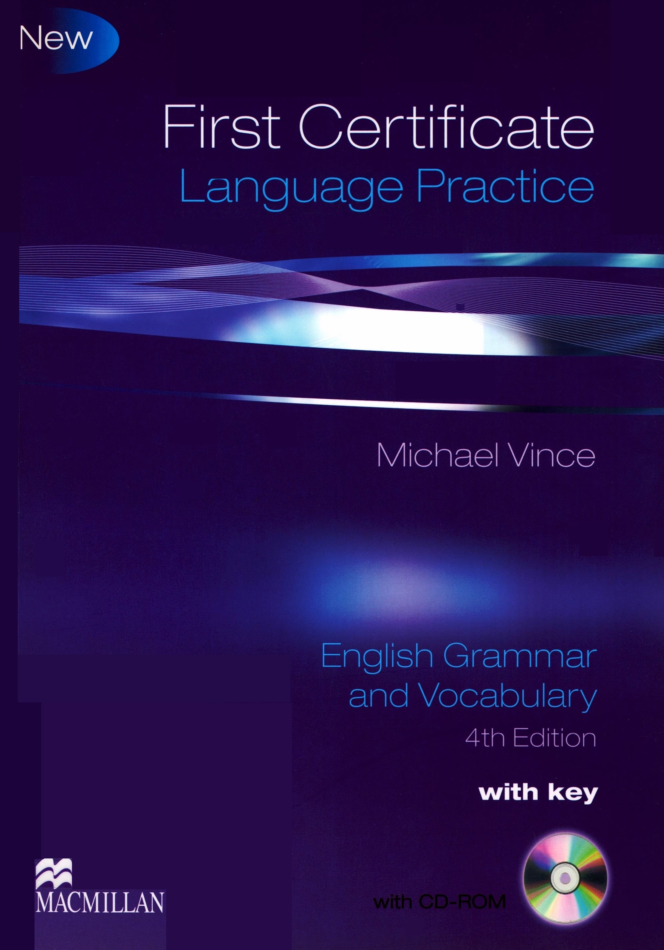 Portada First certificate language practice : english grammar and vocabulary : [with key]