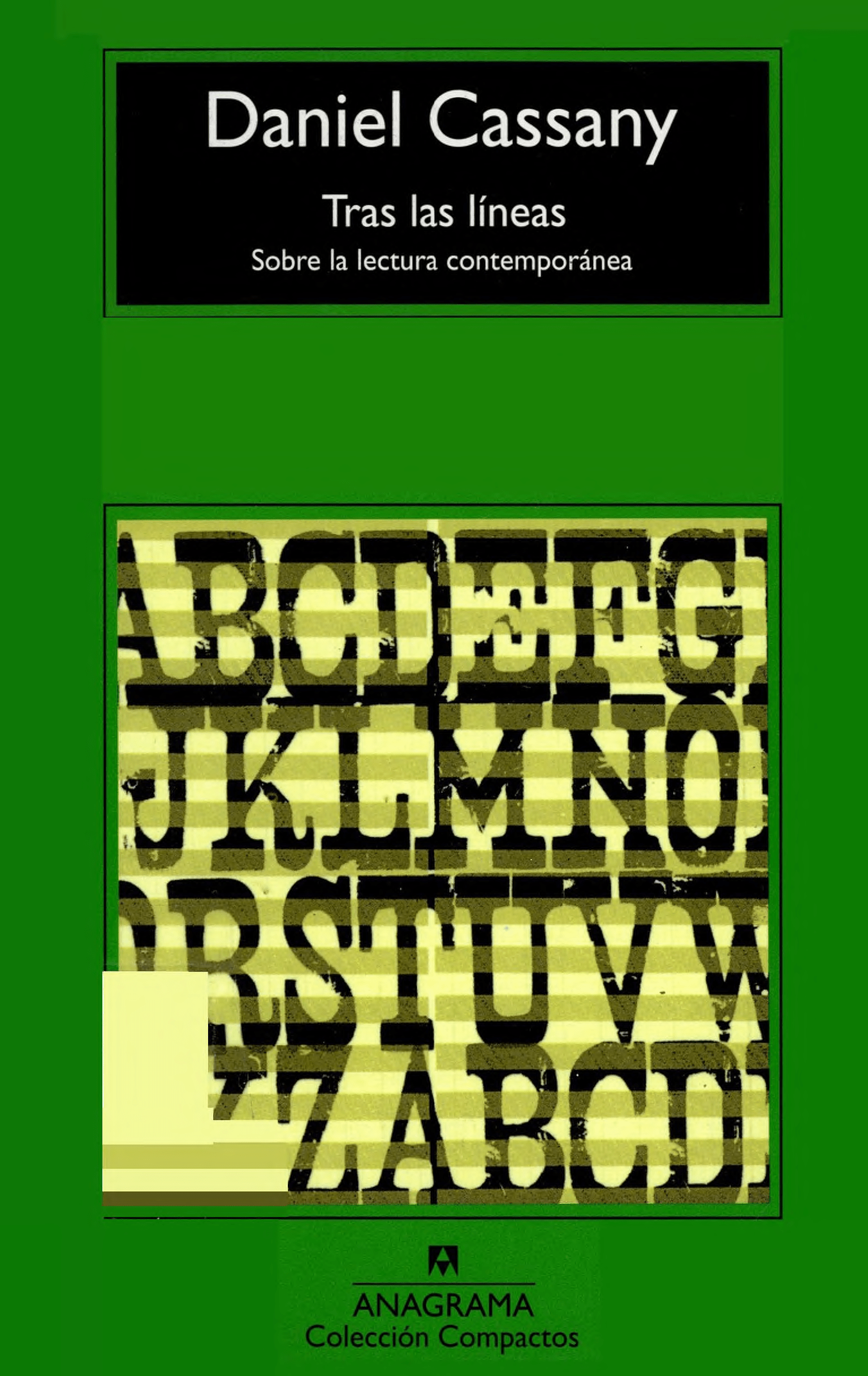 Portada Tras las líneas