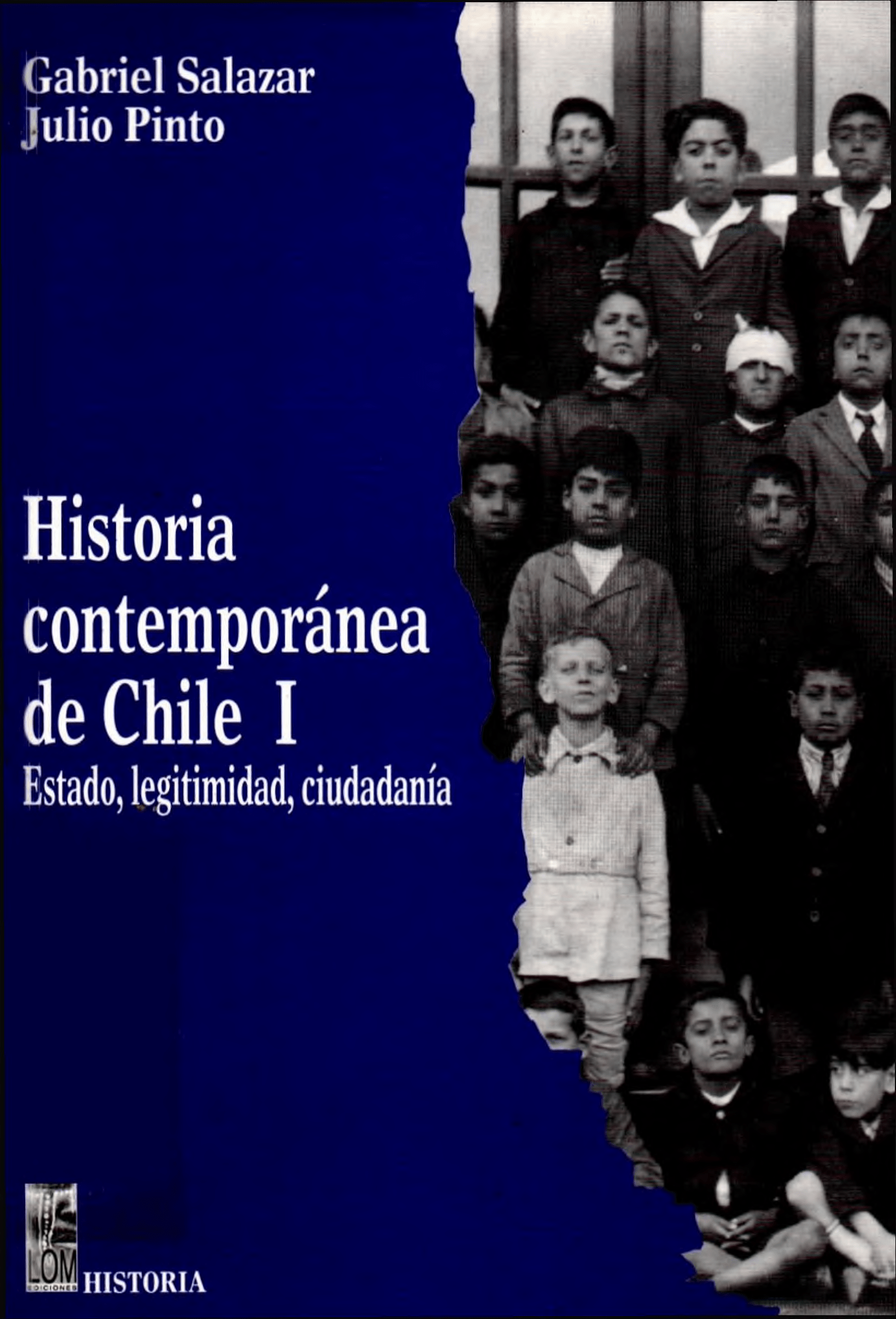 Portada Historia contemporánea de Chile