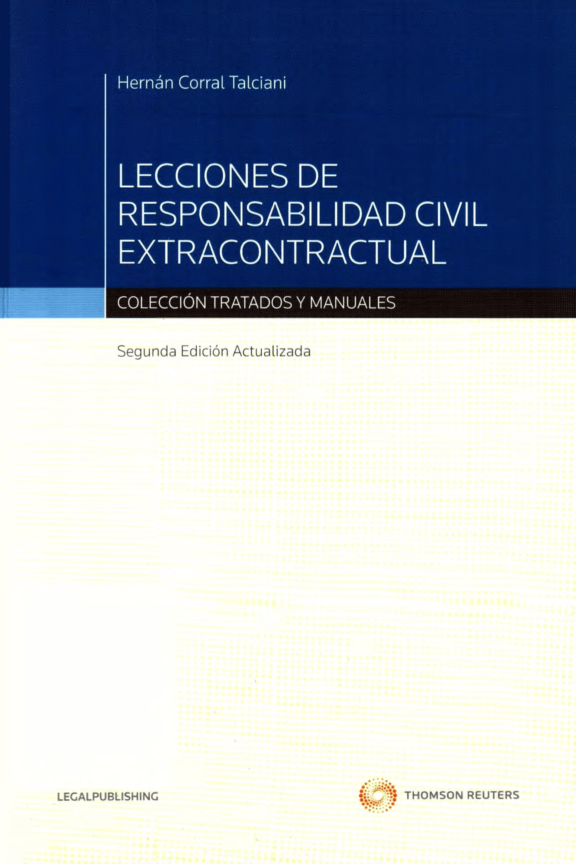 Portada Lecciones de responsabilidad civil extracontractual