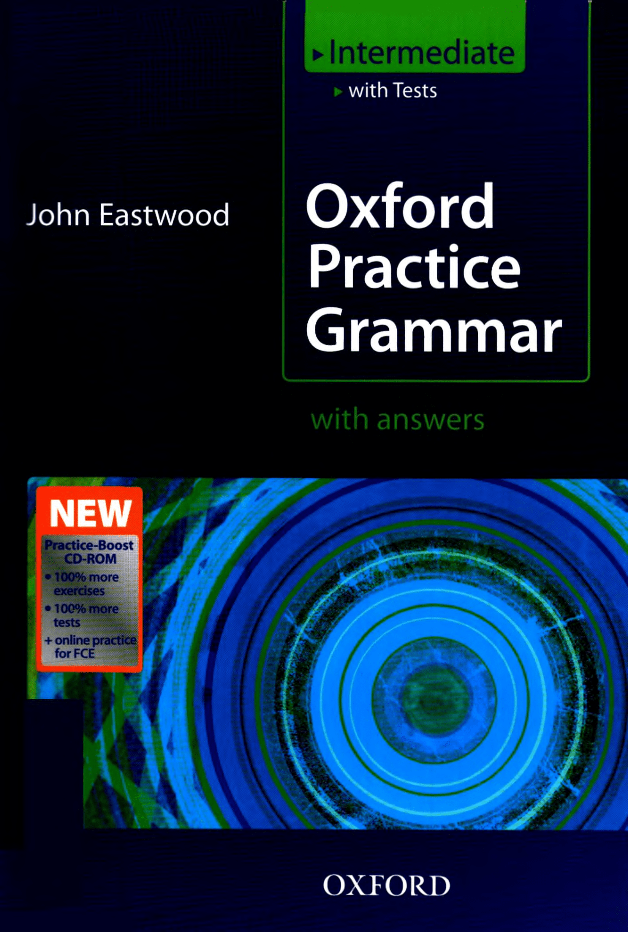 Portada Oxford practice grammar : intermediate : with answer