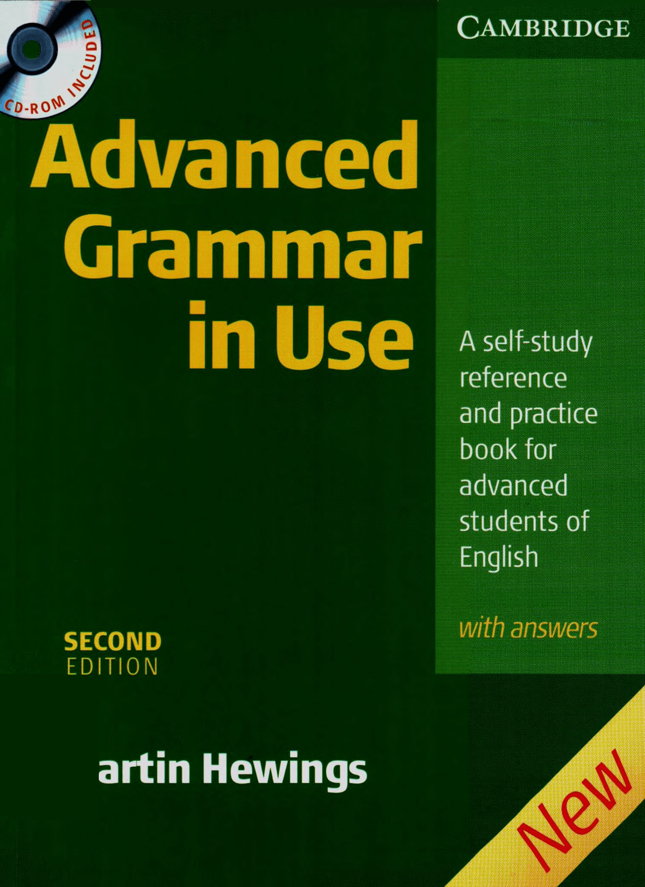 Portada Advanced grammar in use : a self-study reference and practice book for advanced learners of english