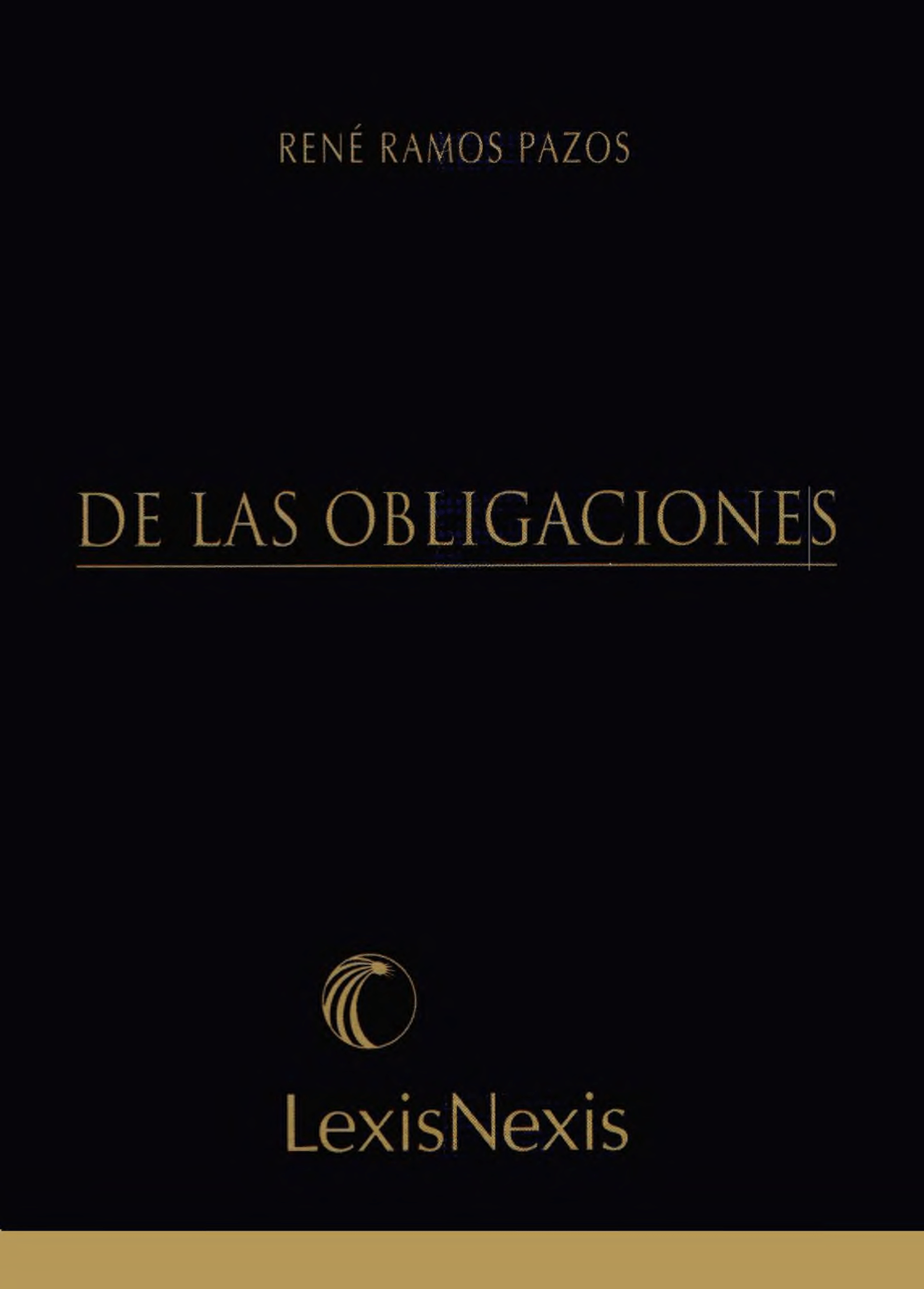 Portada De las obligaciones