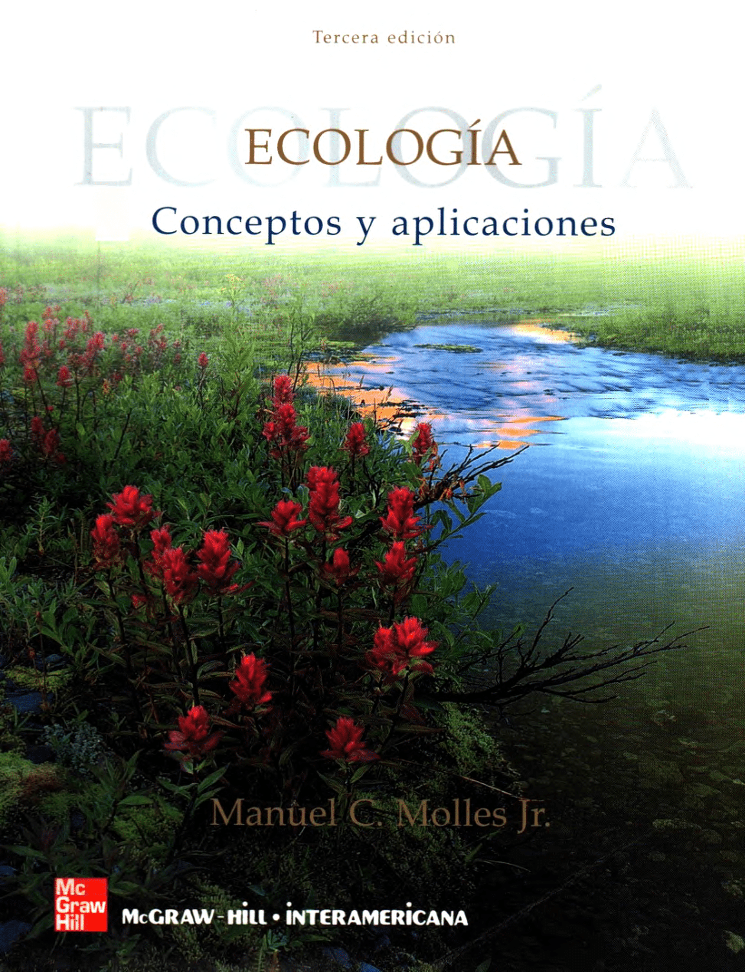 Portada Ecología: conceptos y aplicaciones