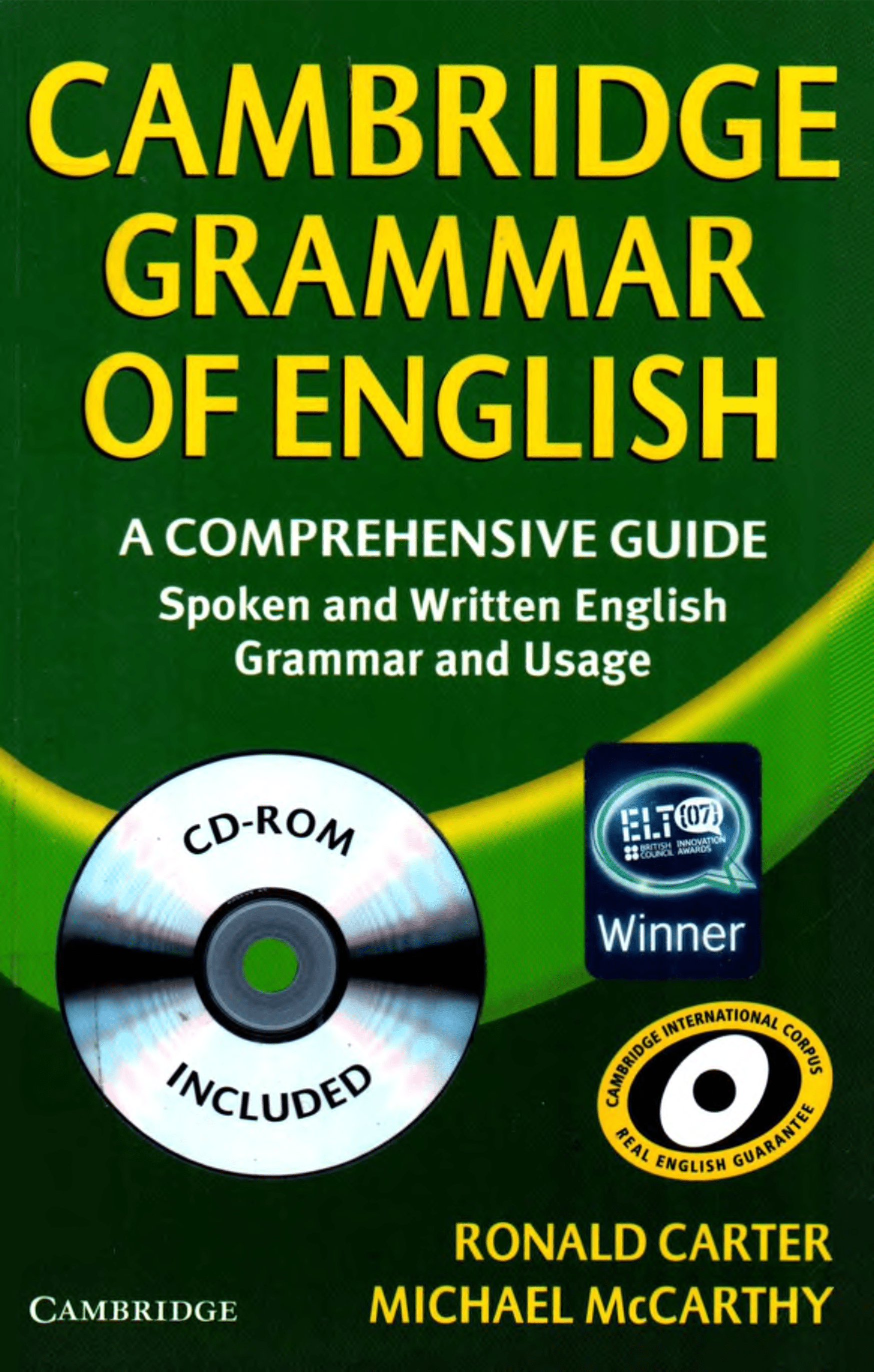 Portada Cambridge grammar of english: a comprehensive guide : spoken and written english grammar and usage