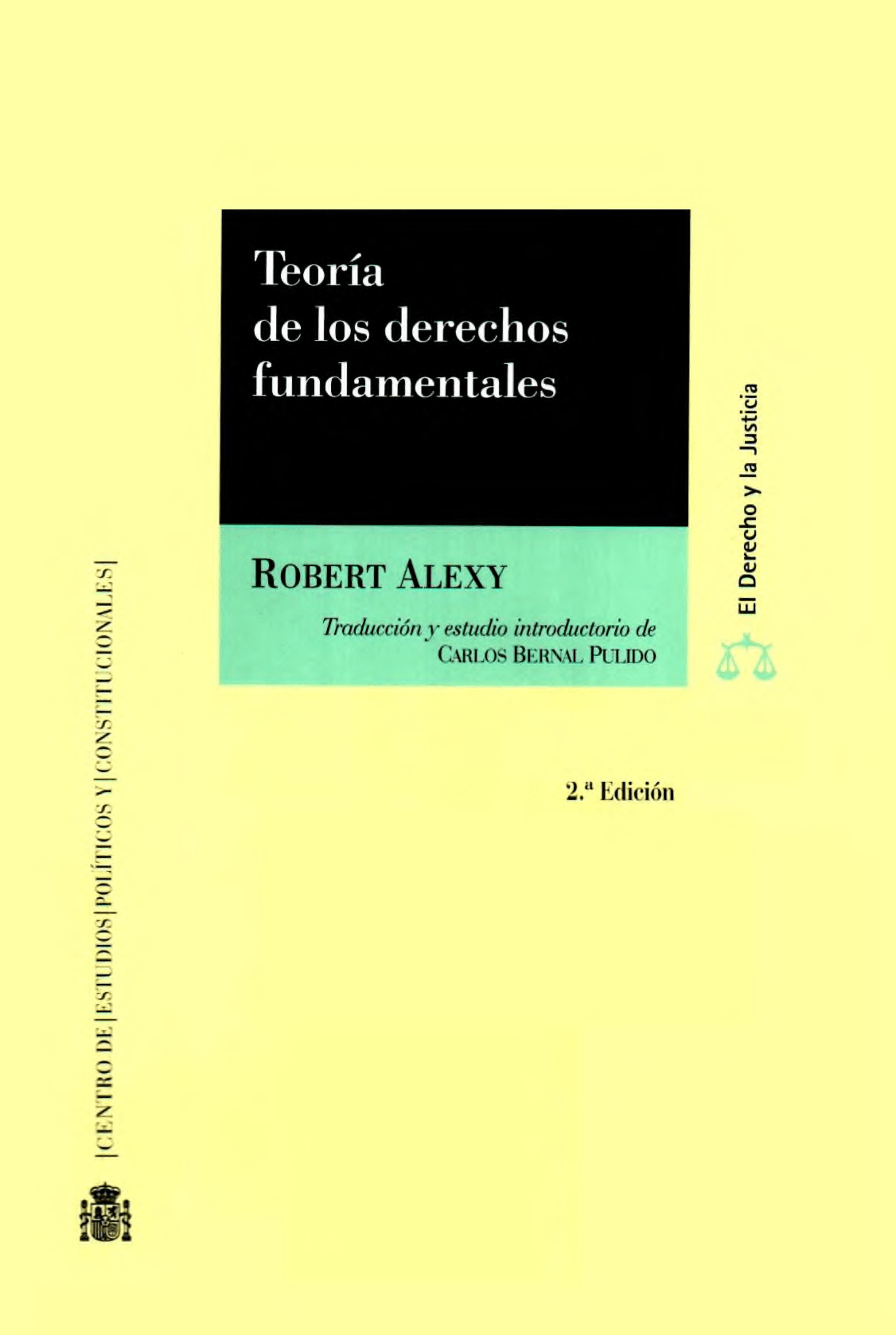 Portada Teoría de los derechos fundamentales