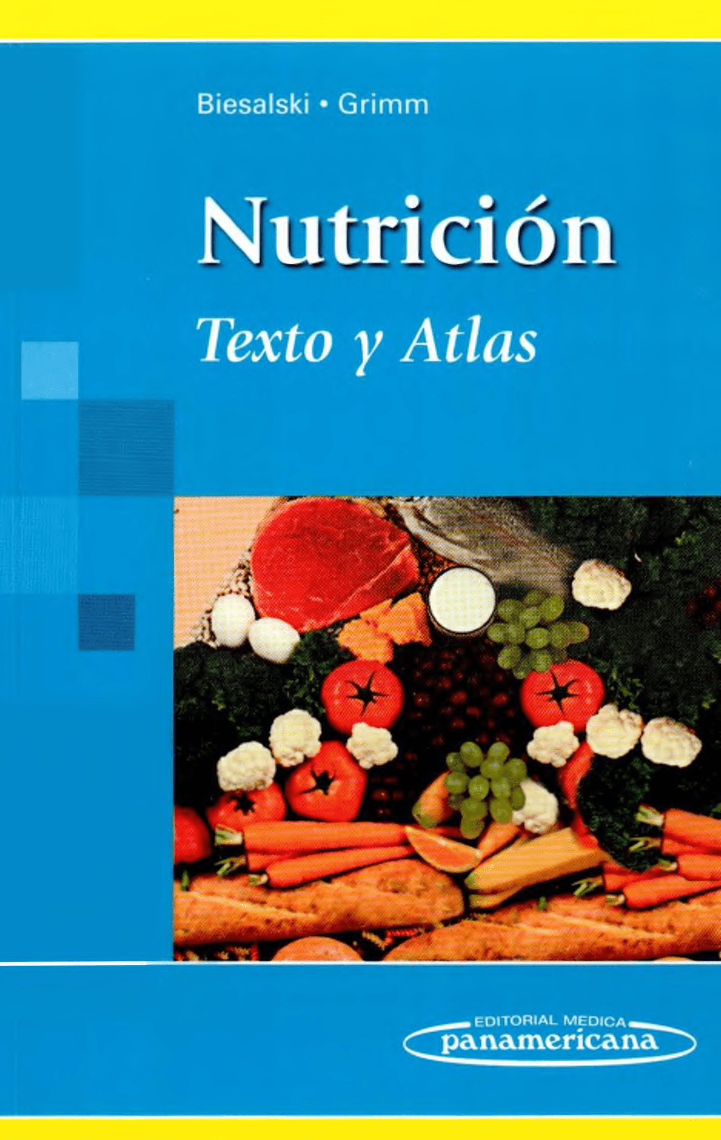 Portada Nutrición : texto y atlas 