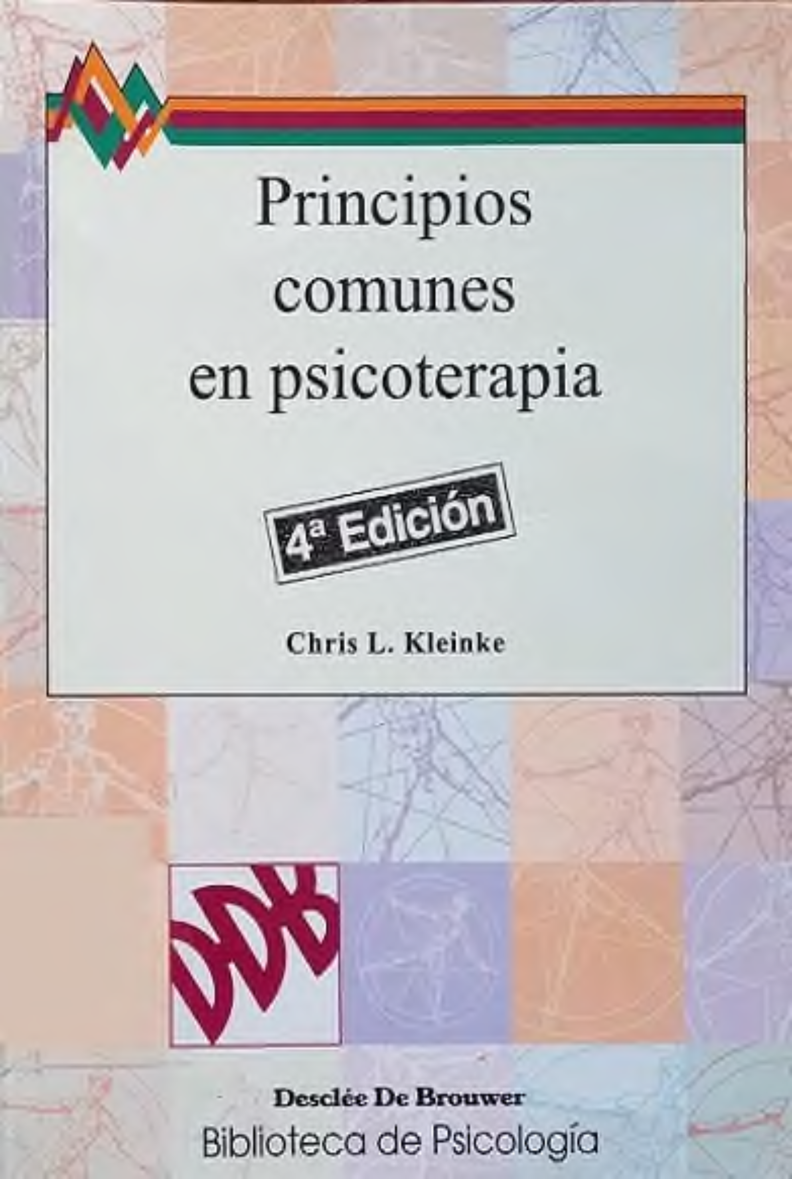 Portada Principios comunes en psicoterapia
