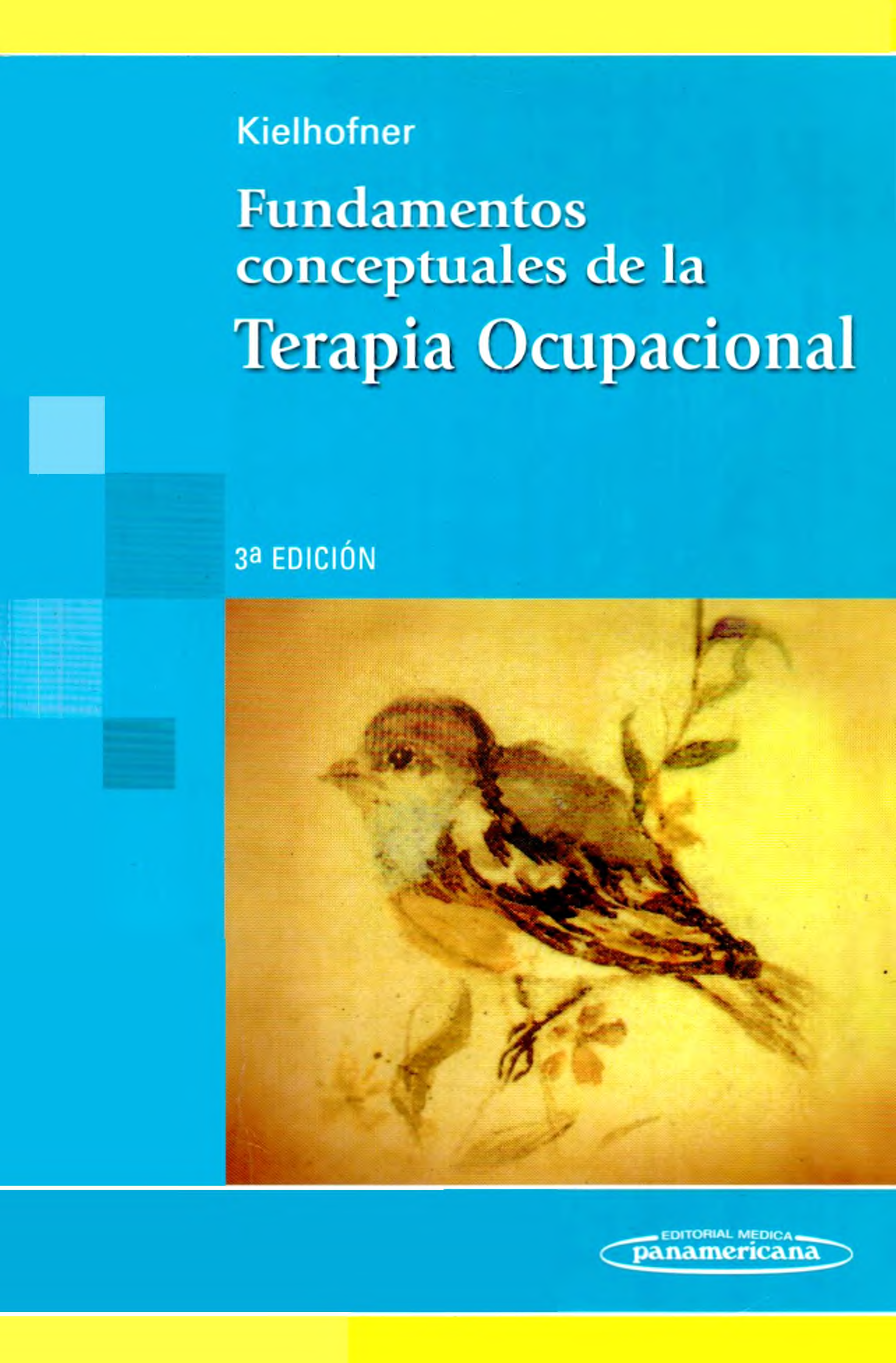 Portada Fundamentos conceptuales de la terapia ocupacional