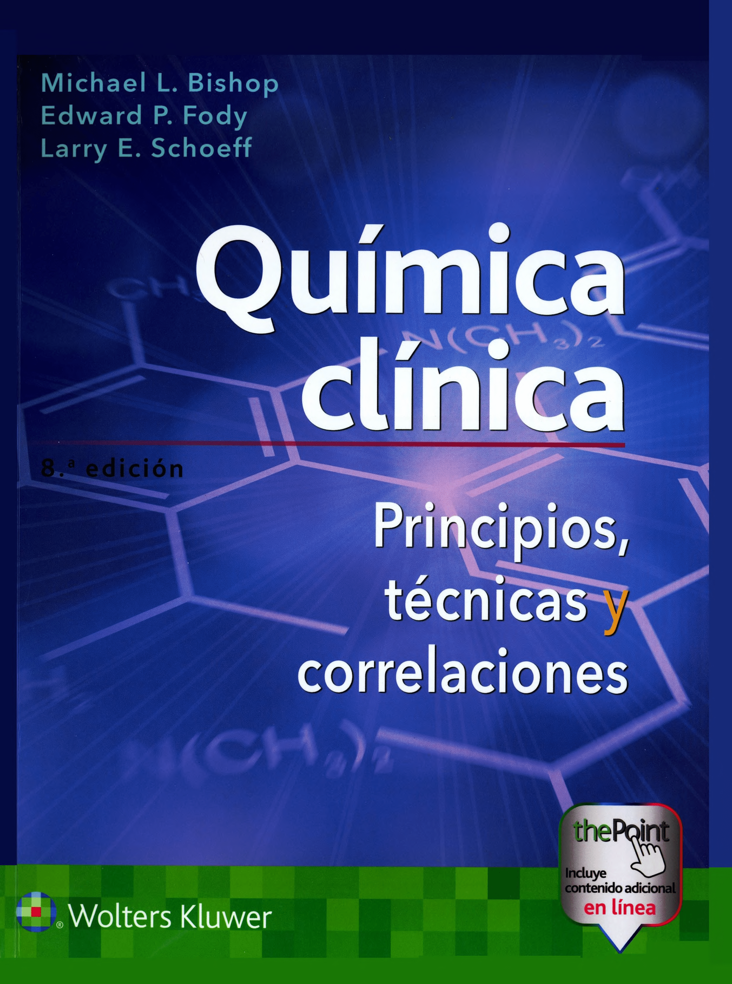 Portada Química clínica: principios, técnicas y correlaciones
