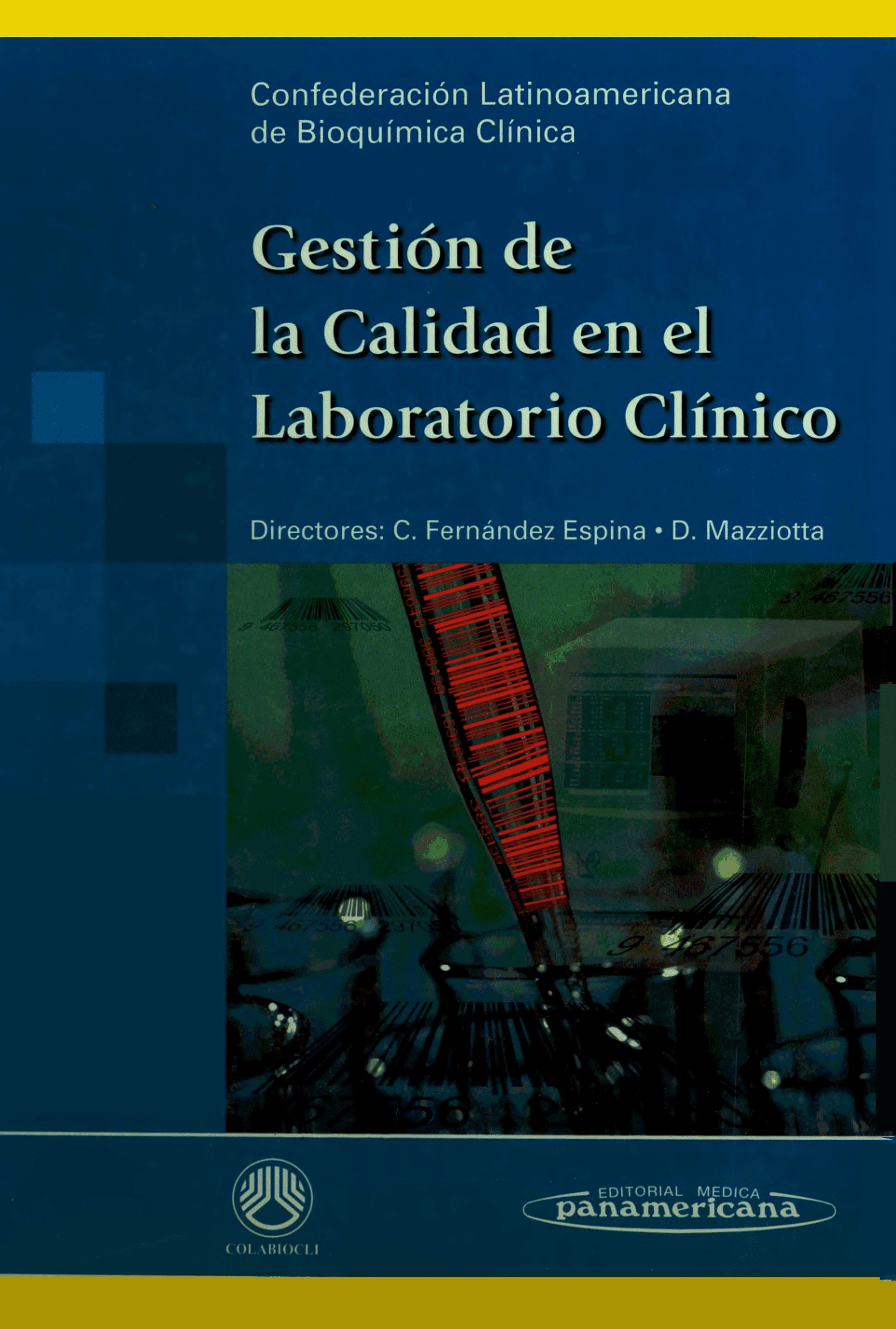 Portada Gestión de la calidad en el laboratorio clínico