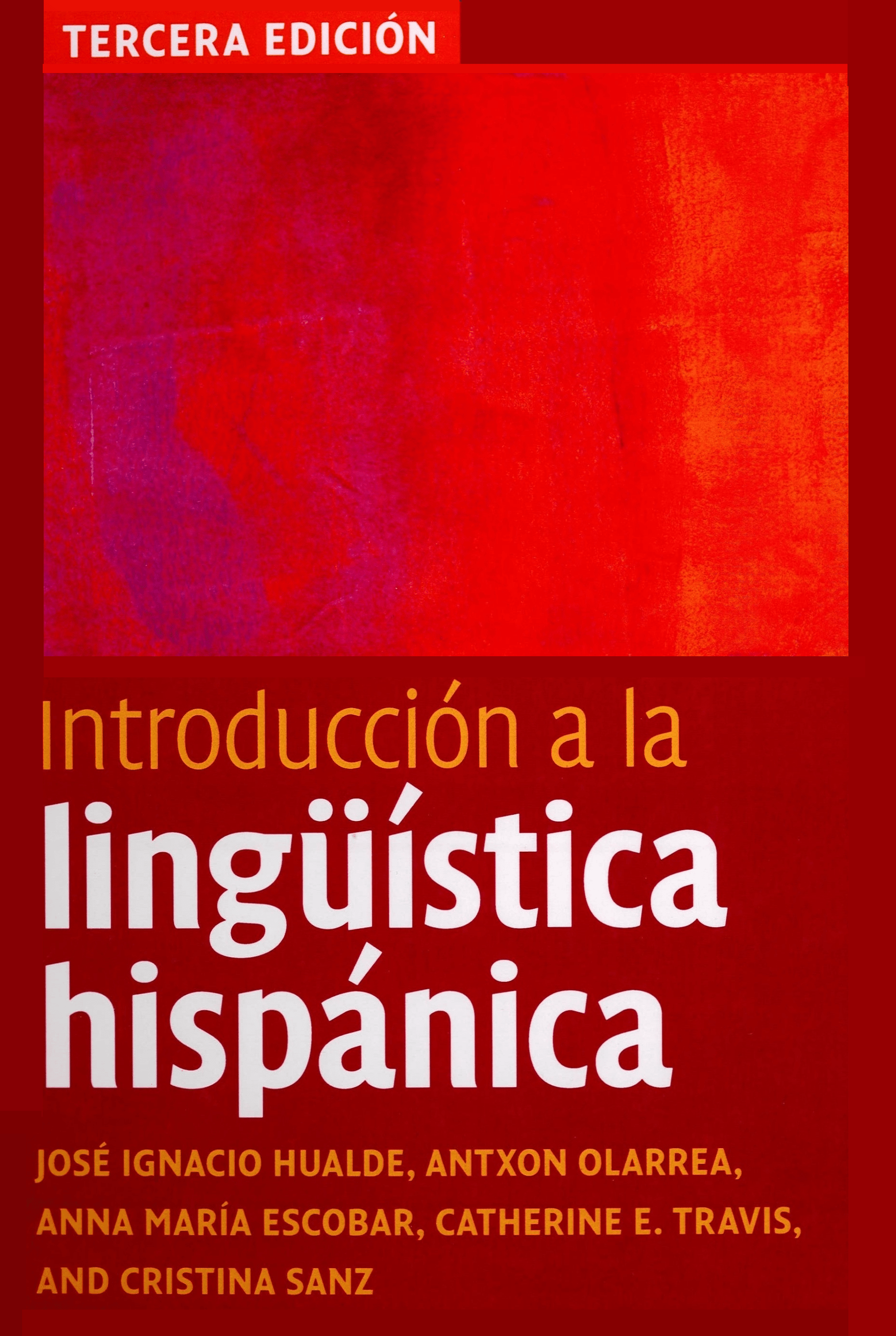 Portada Introducción a la Lingüística Hispánica