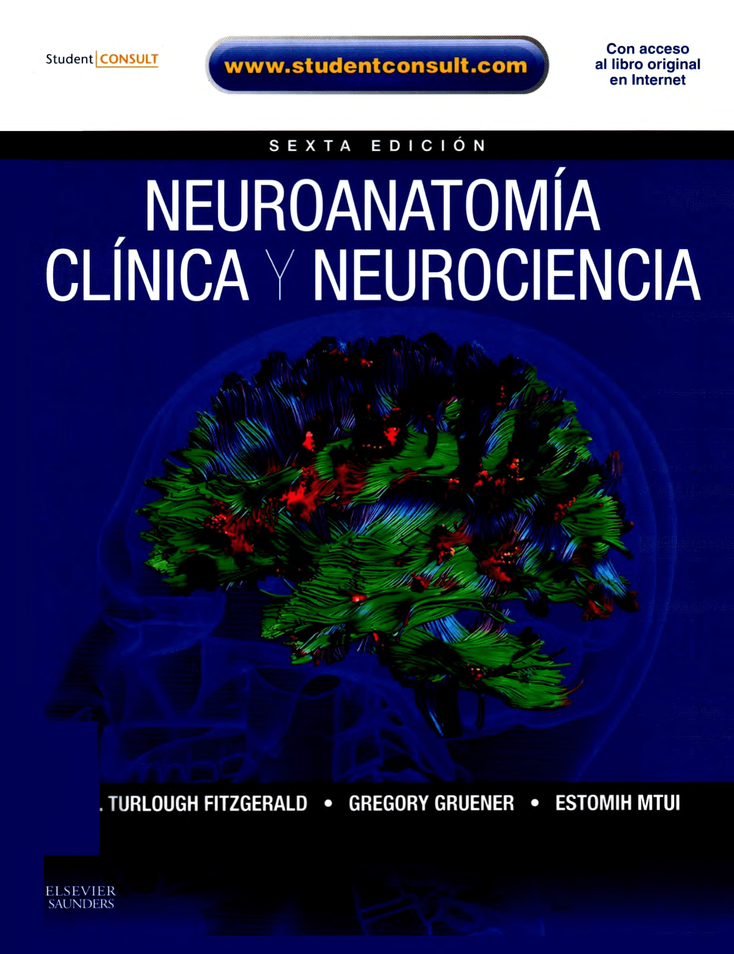 Portada Neuroanatomía clínica y neurociencia