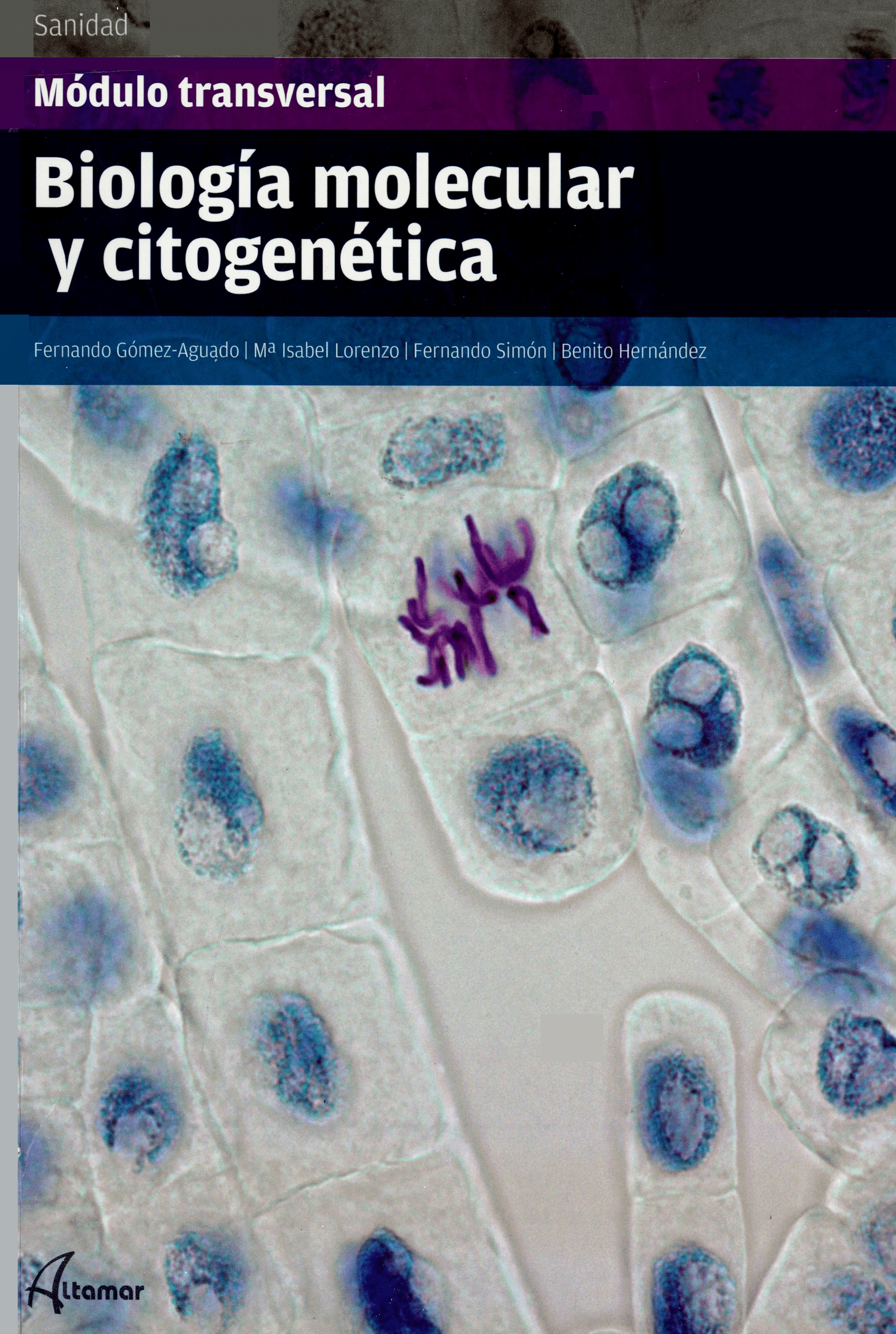 Portada Biología molecular y citogenética
