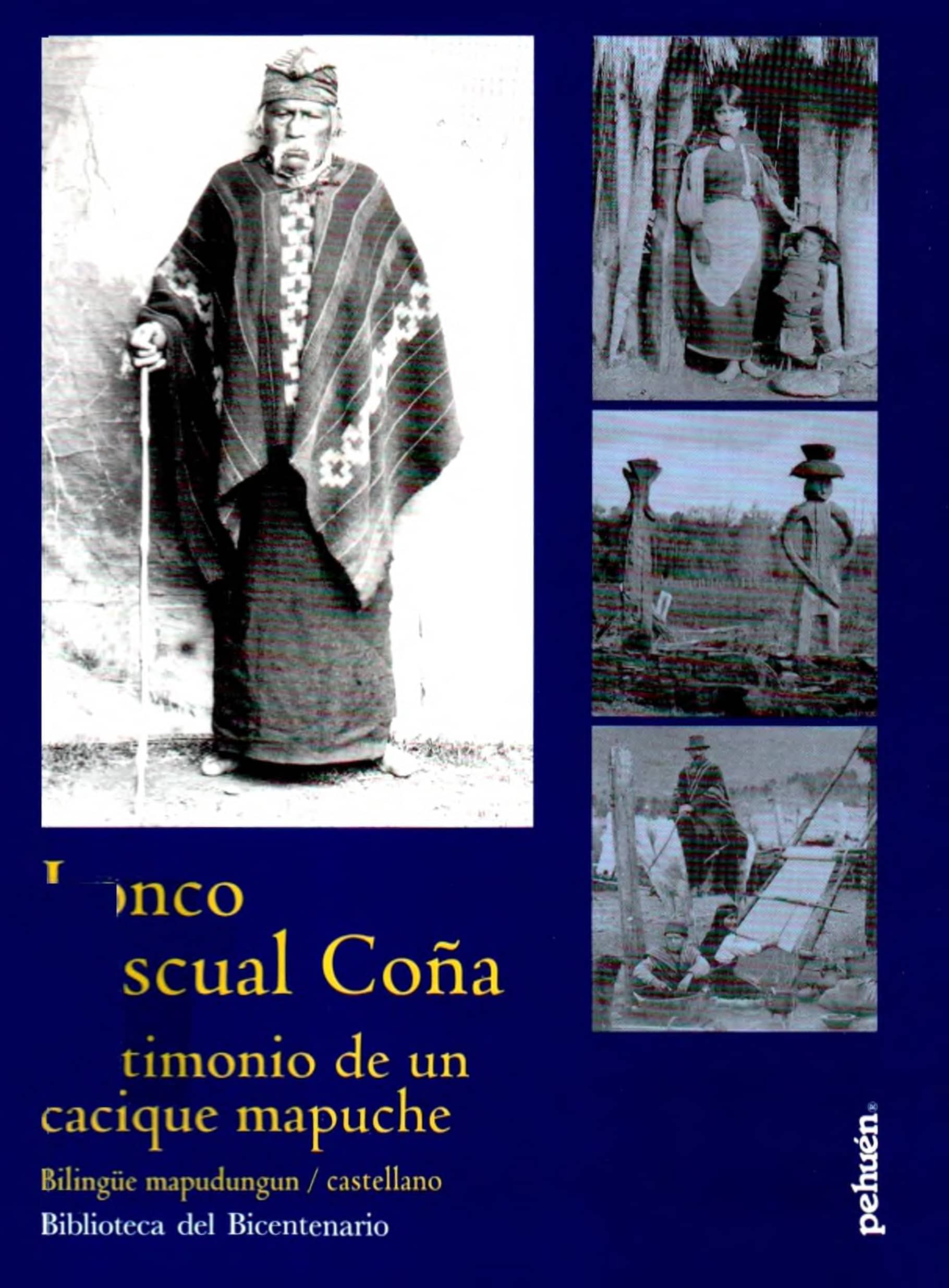 Portada Testimonio de un cacique mapuche = ñi tuculpazugun