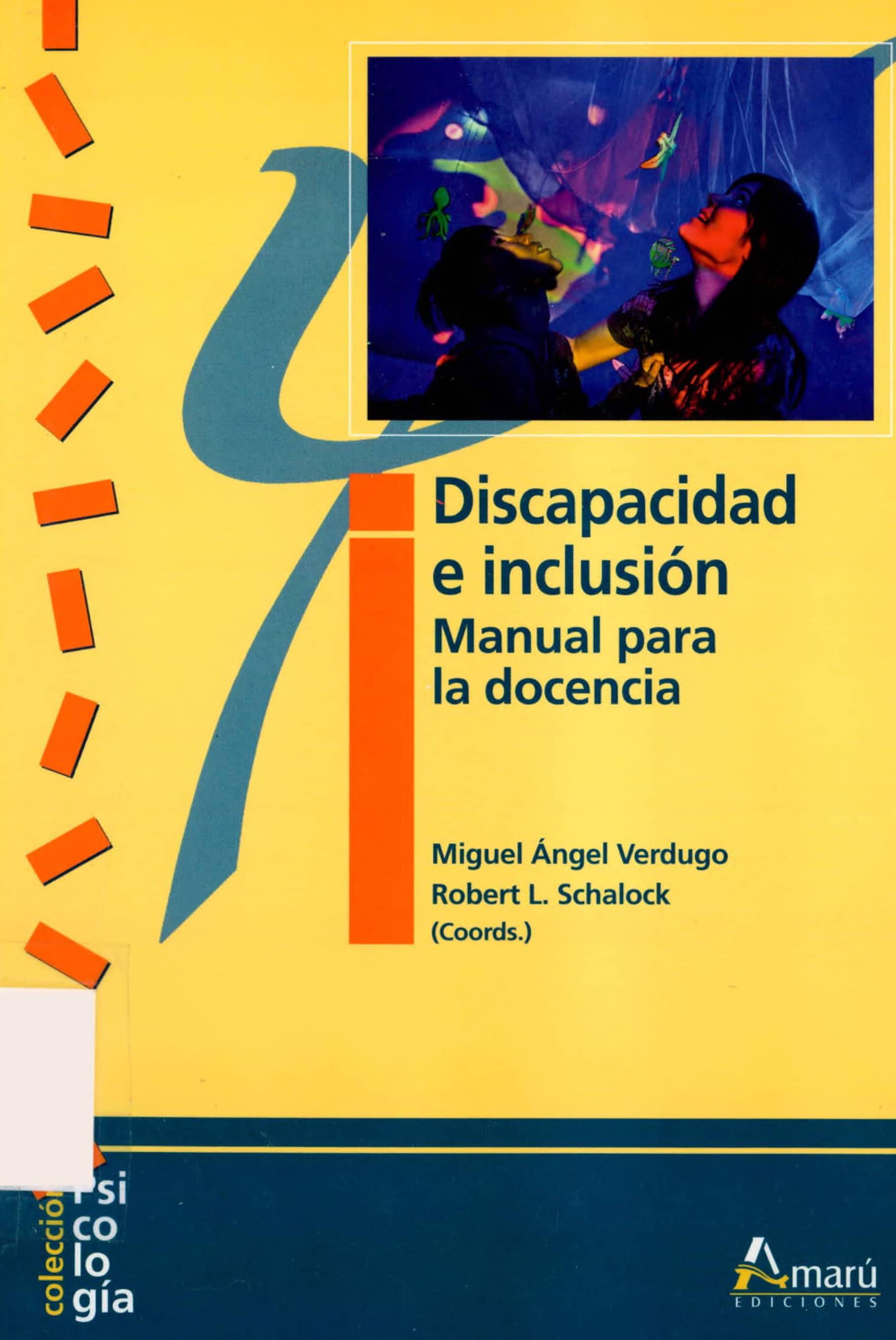 Portada Discapacidad e inclusión : Manual para la docencia