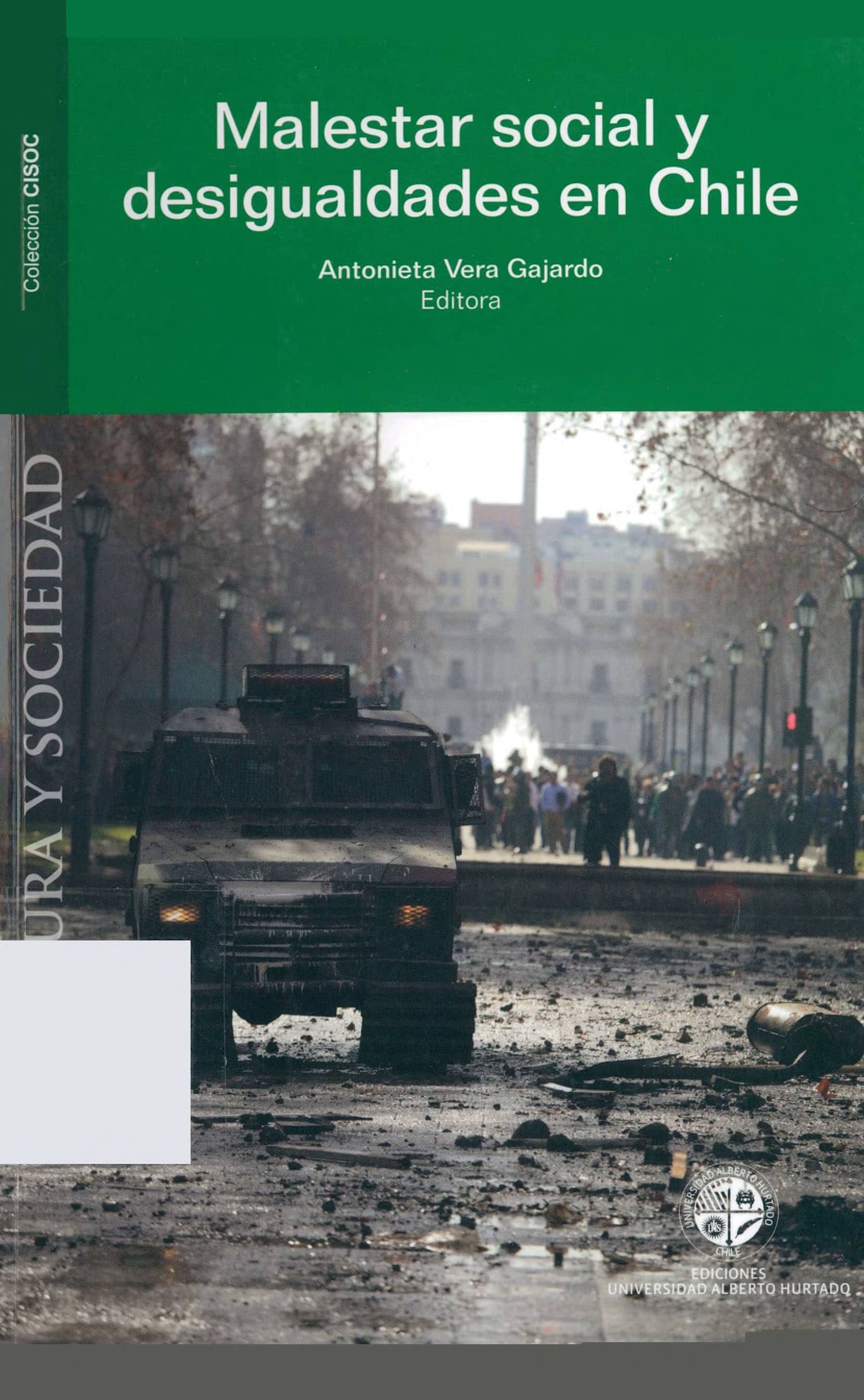 Portada Malestar social y desigualdades en Chile