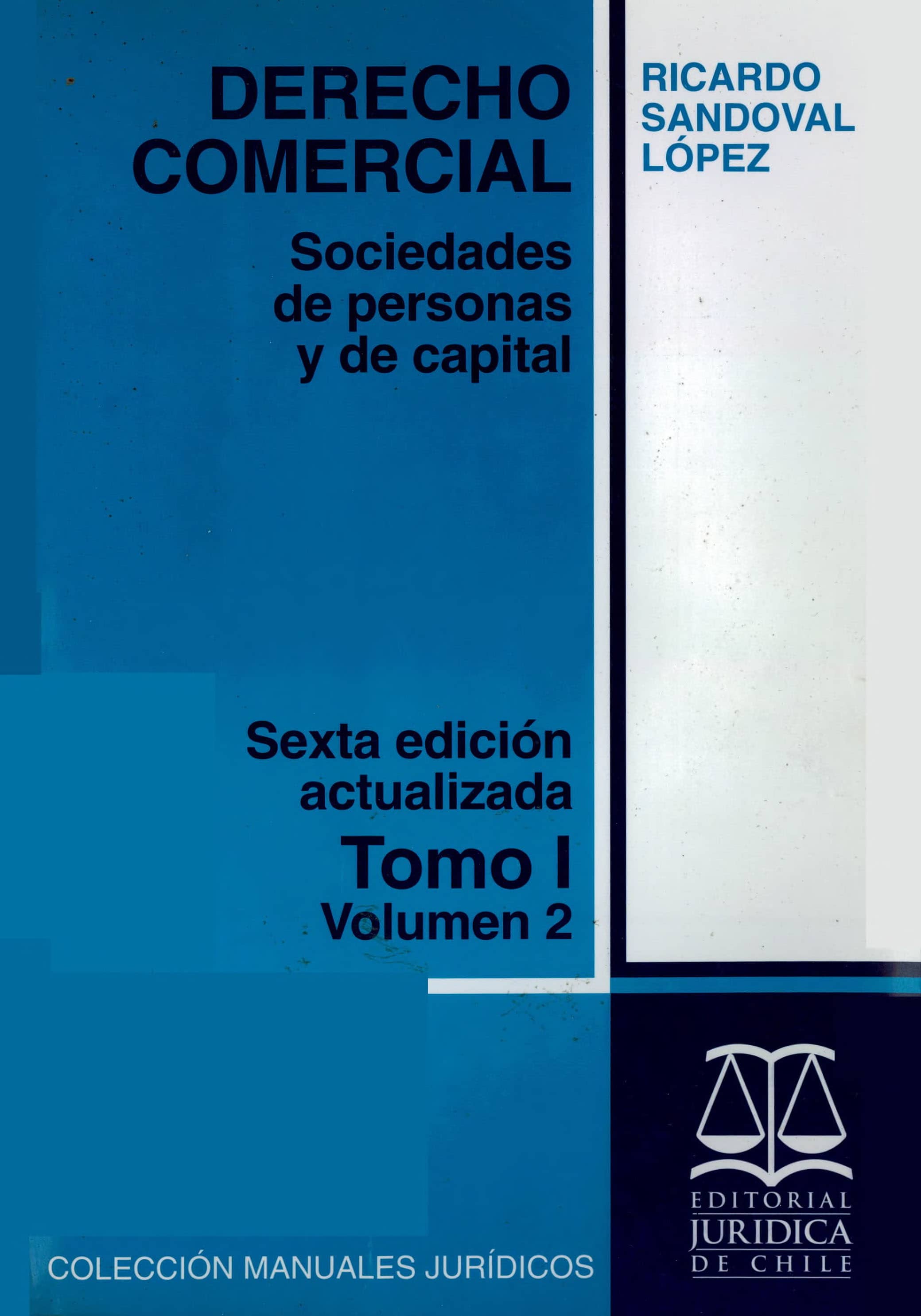 Portada Derecho comercial: Tomo 1-Volumen 2