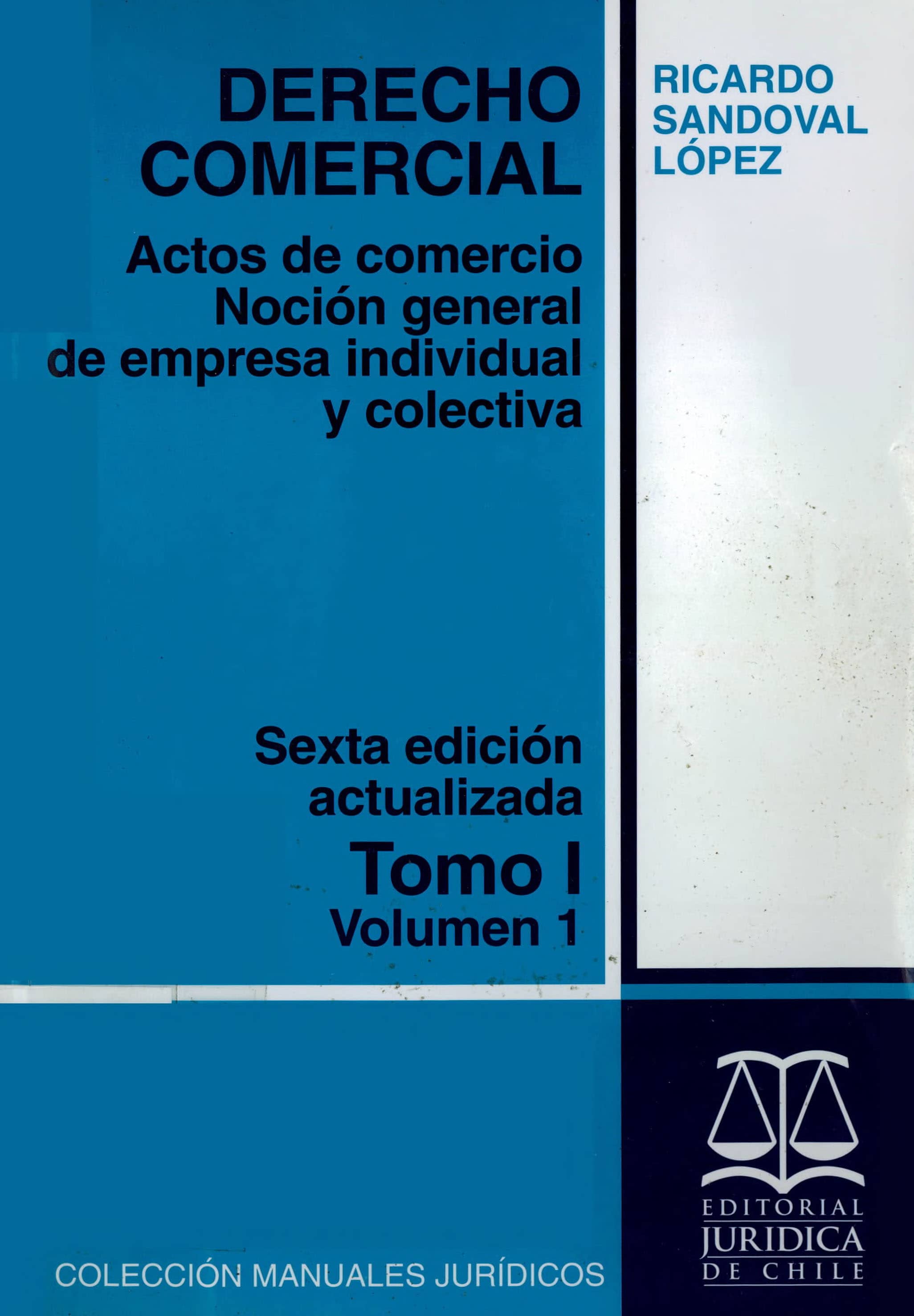 Portada Derecho comercial: Tomo 1-Volumen 1
